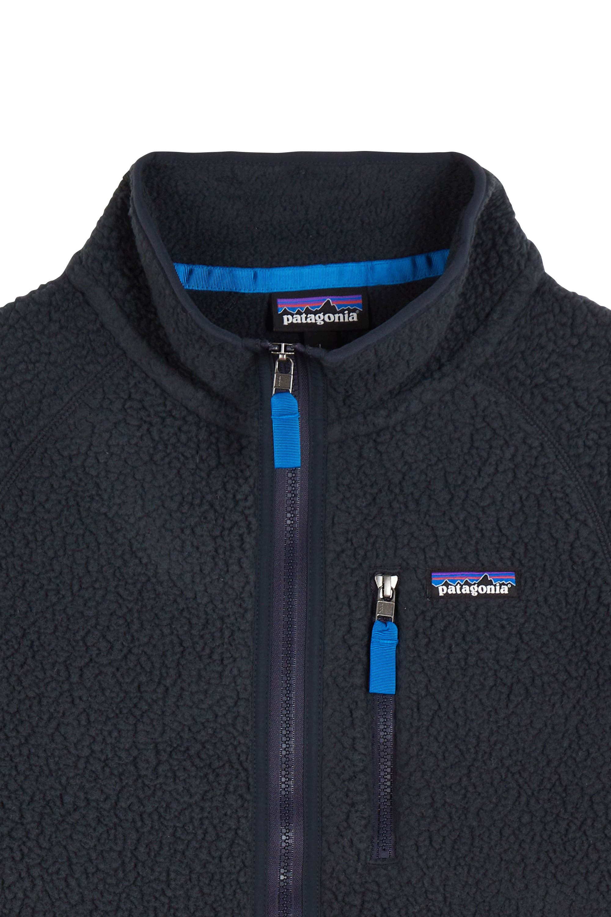 Polaire droit col montant  | Bleu PATAGONIA Homme