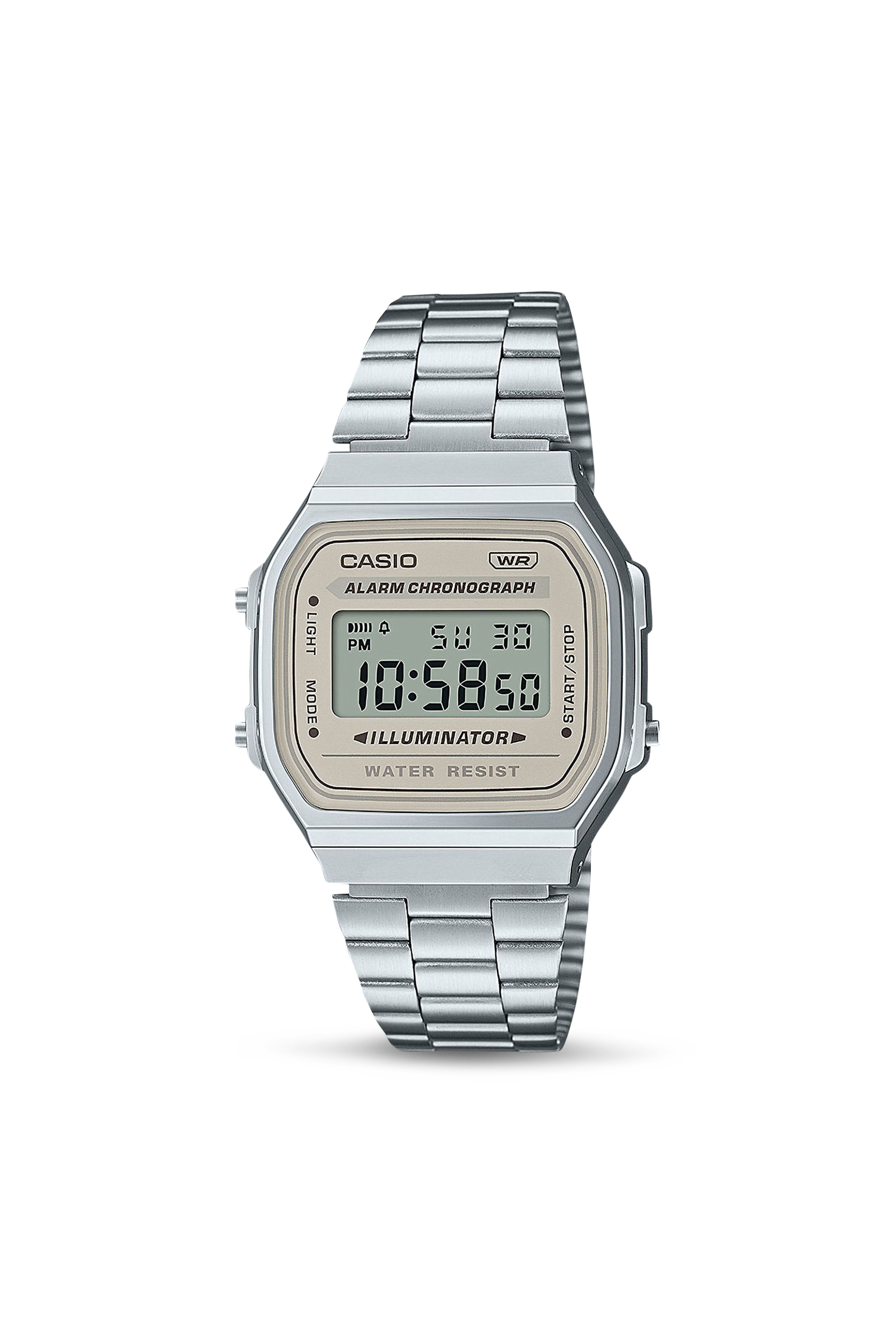 Auto-Illuminator resin watch Silver