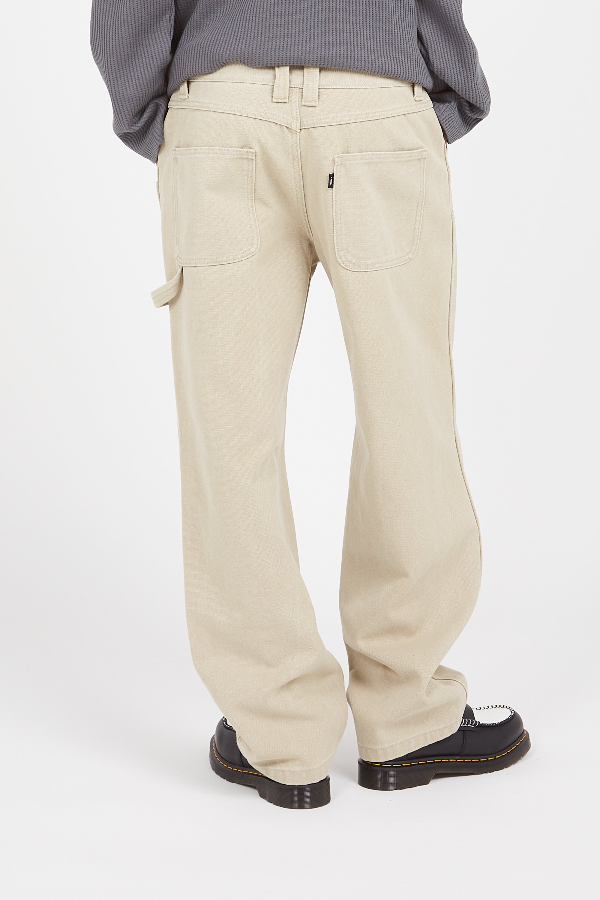 [LMC]UNISEX●WASHED DOUBLE KNEE WORK PANTS WASHED DOUBLE KNEE WORK PANTS beige - LMC | 엘엠씨