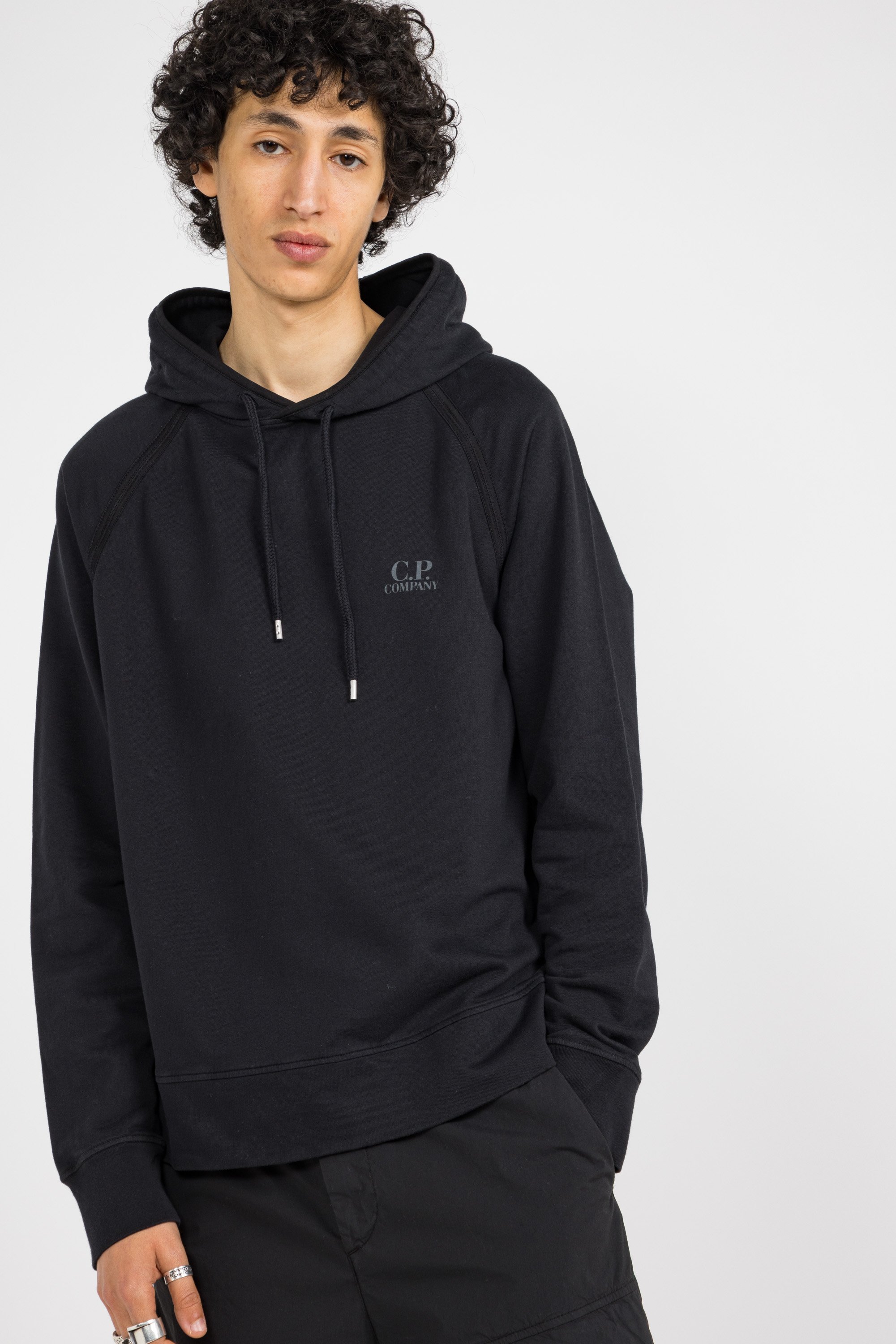 Hoodie | Black by C.P. COMPANY Hoodie Black