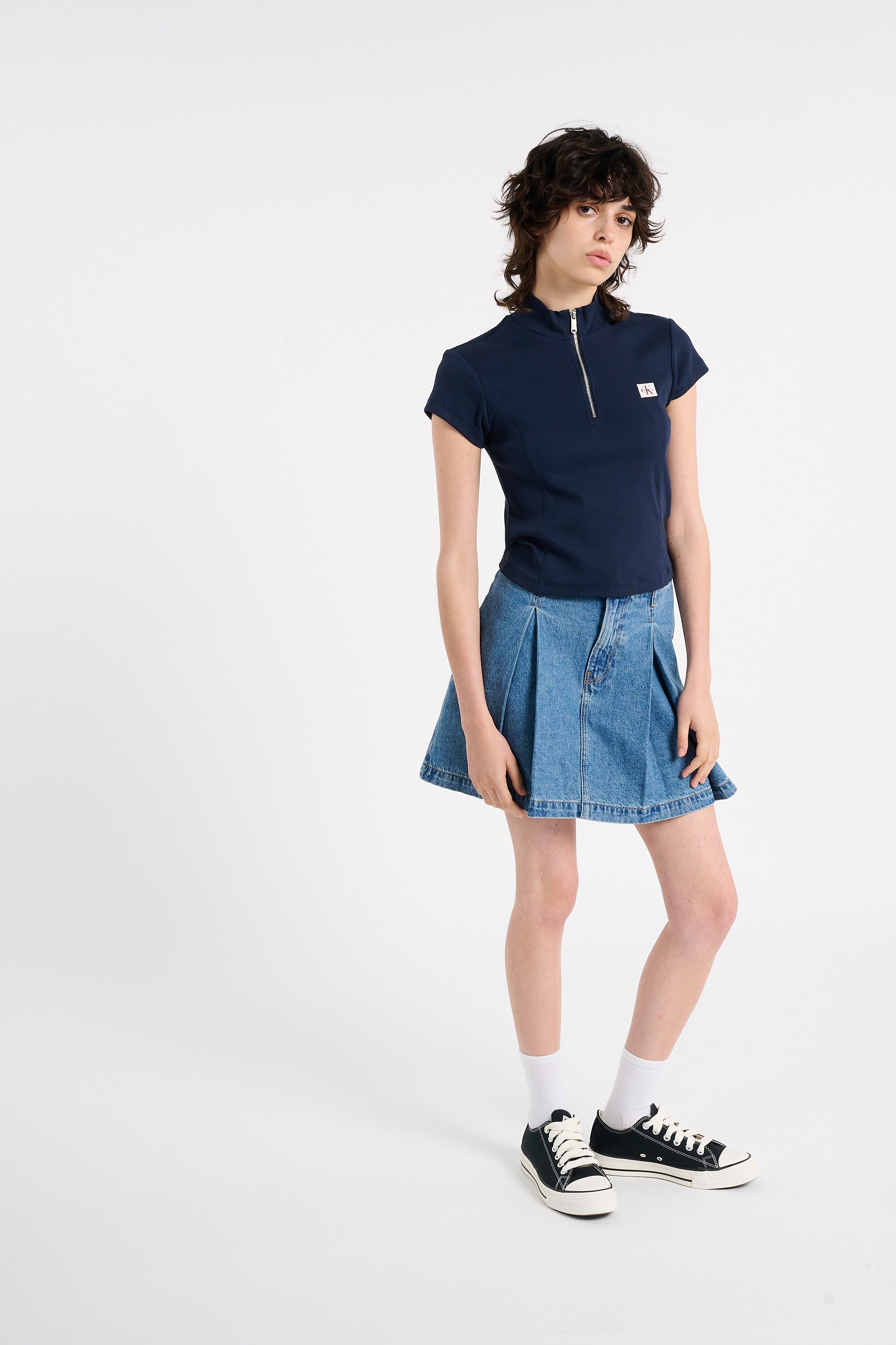 T-shirt | Bleu CALVIN KLEIN Femme