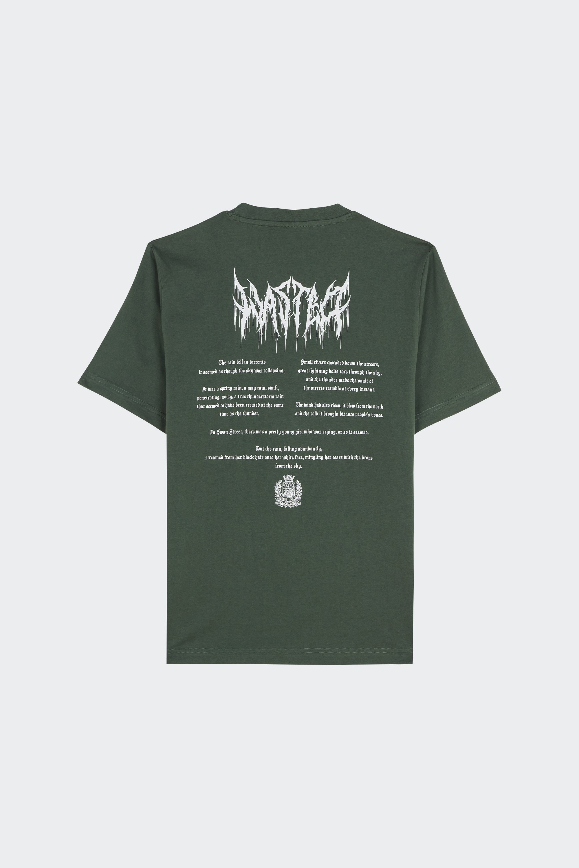 T-shirt | Green by WASTED T-shirt Green