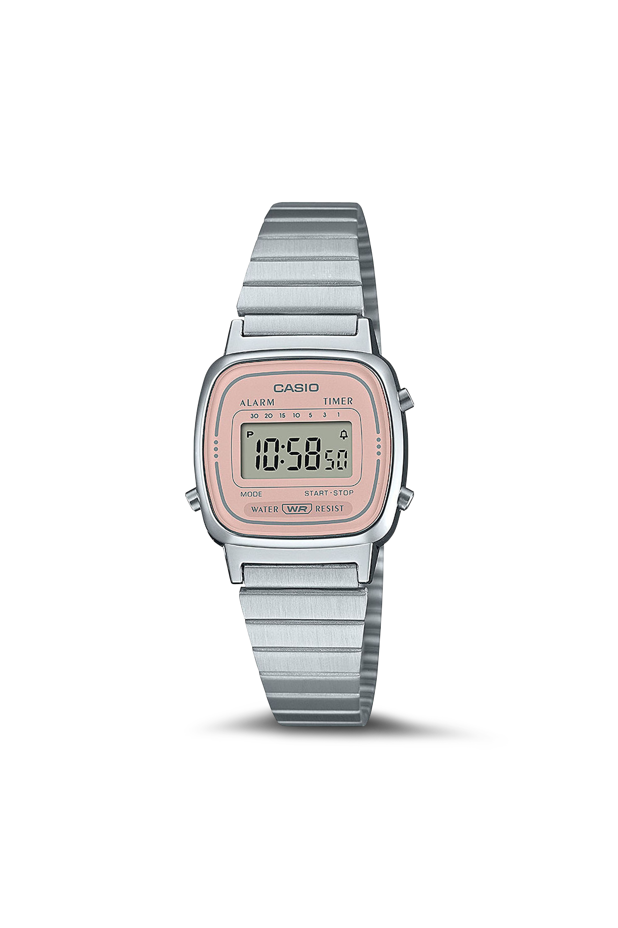 Auto-Illuminator resin watch Silver