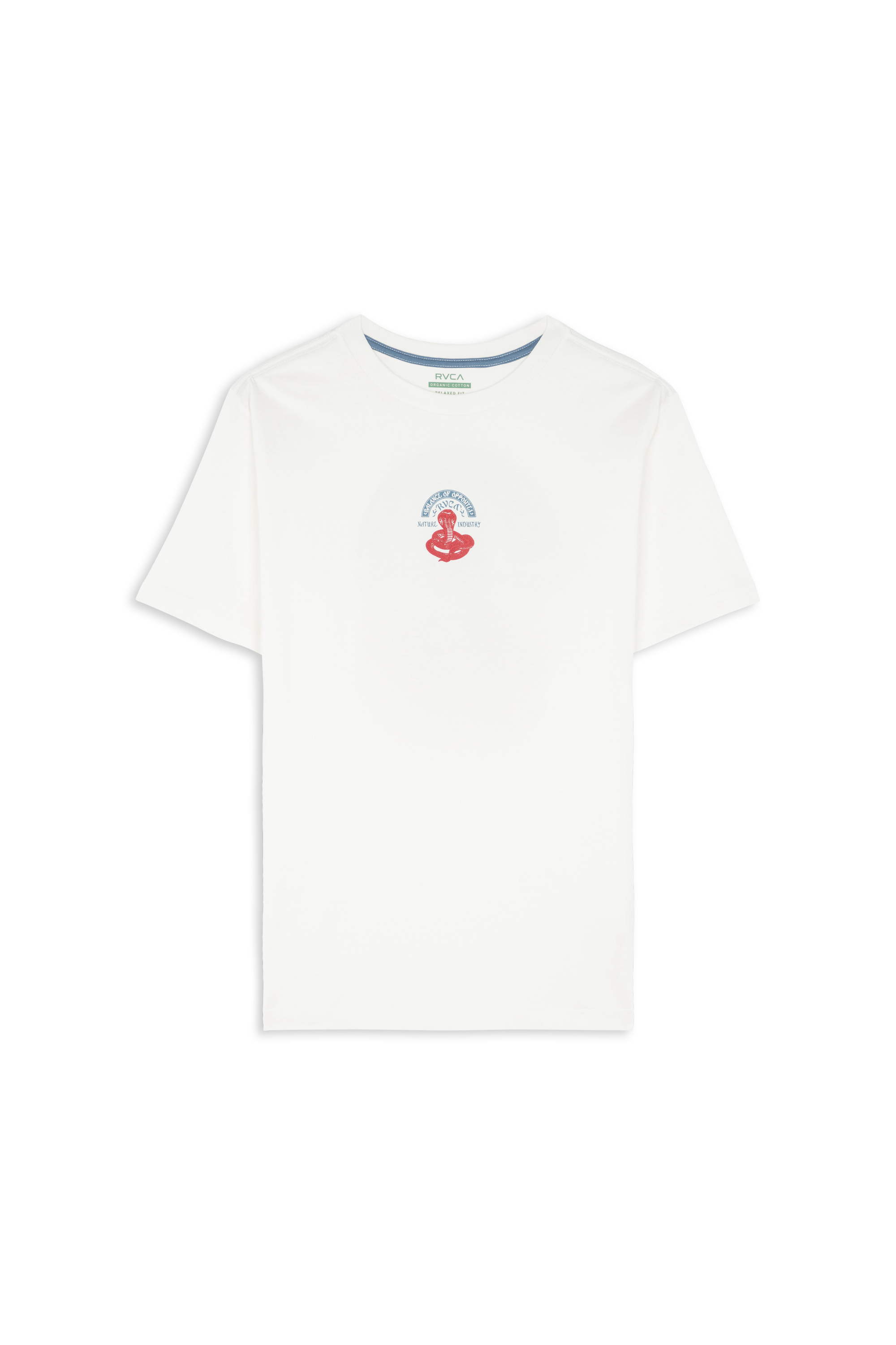 Regular-fit round-neck cotton T-shirt White