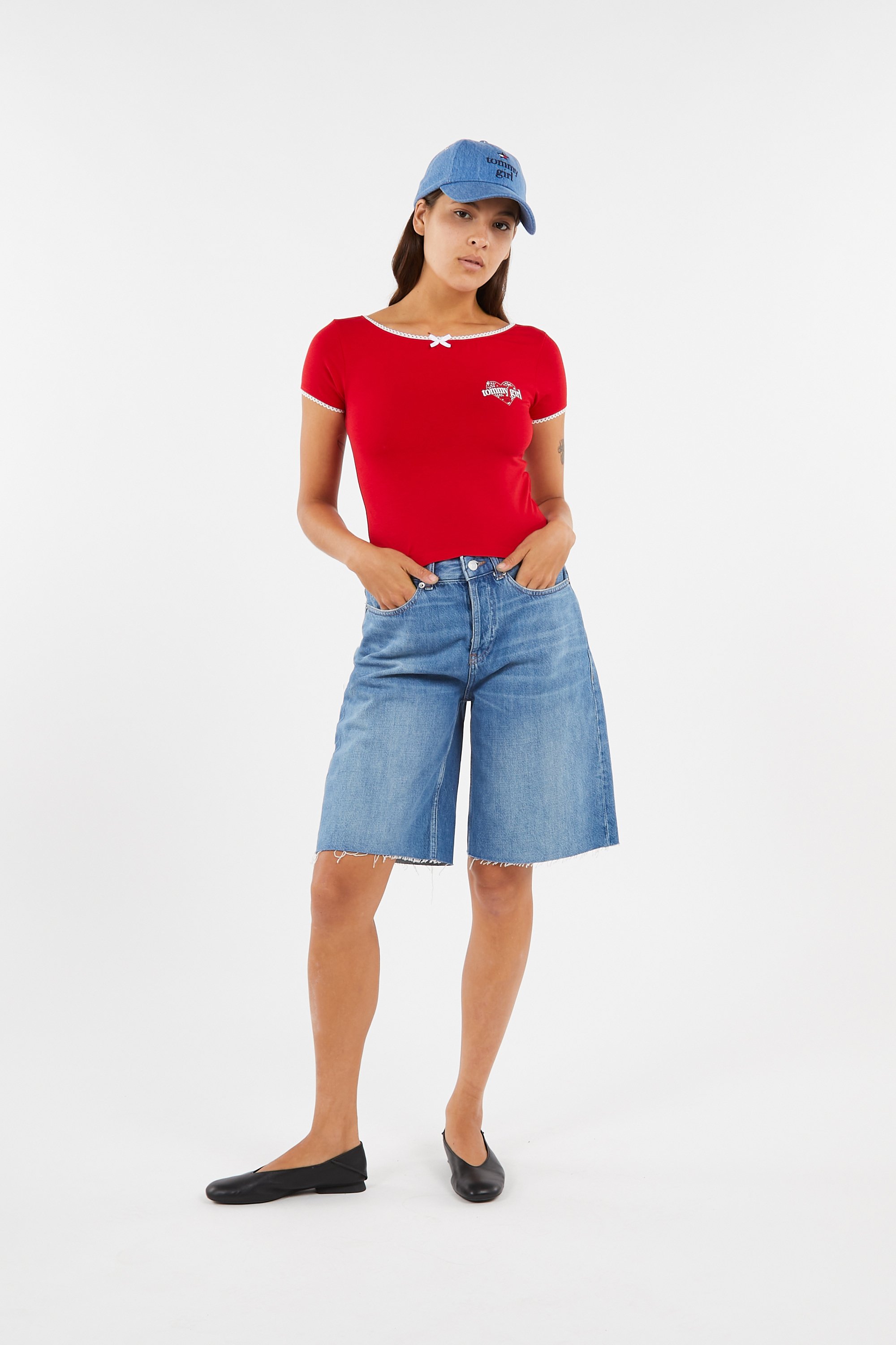 T-shirt | Red by TOMMY JEANS T-shirt Red
