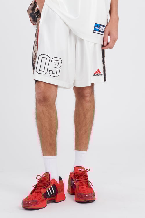 ADIDAS Short Blanc