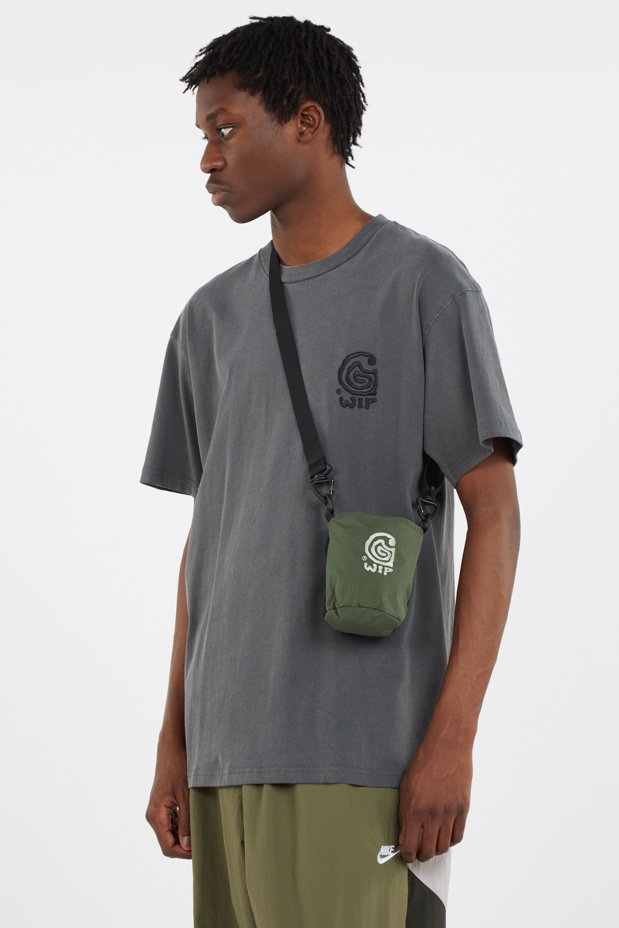 Sac bandoulière Kaki