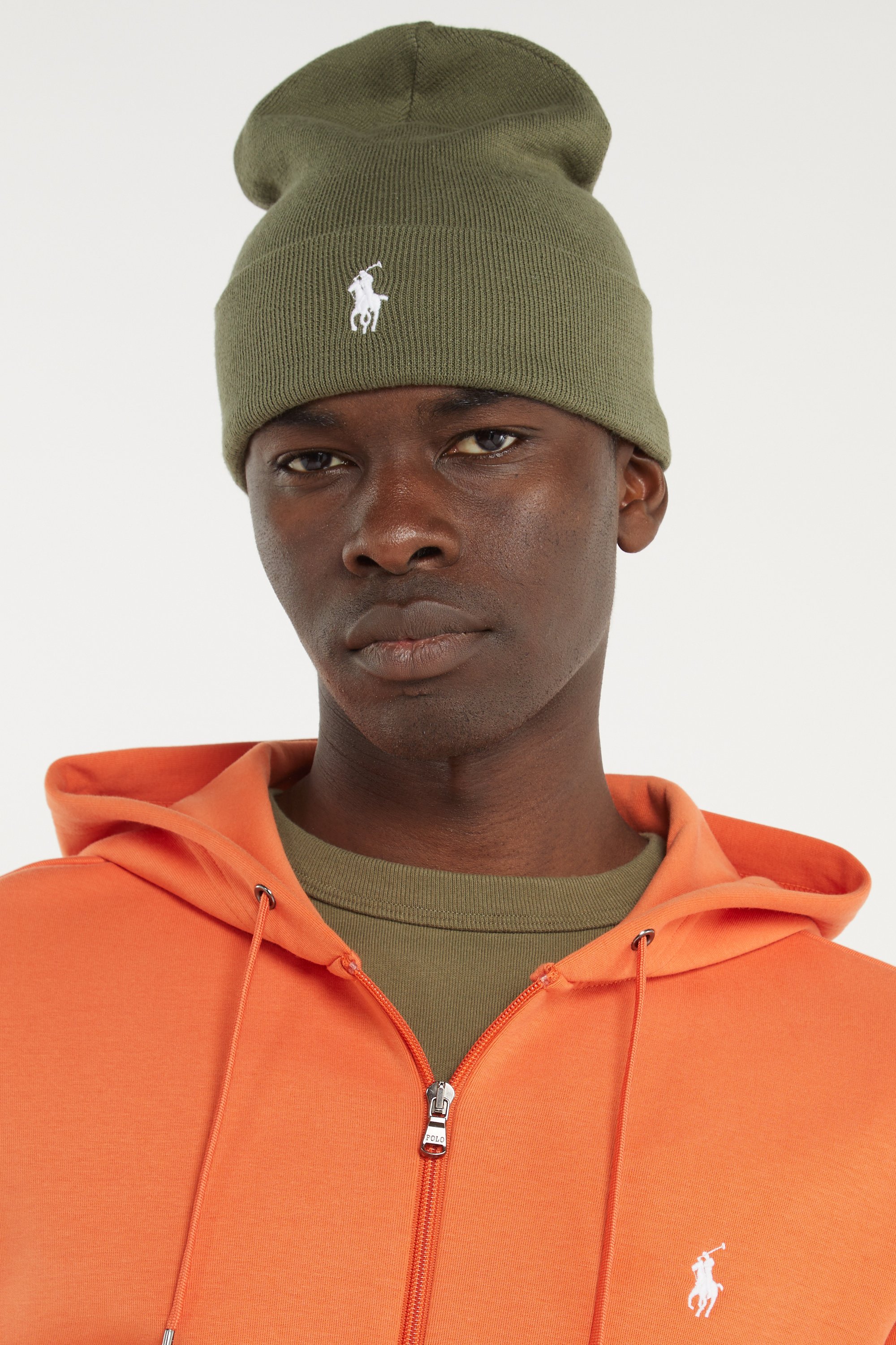 Bonnet en coton POLO RALPH LAUREN Vert