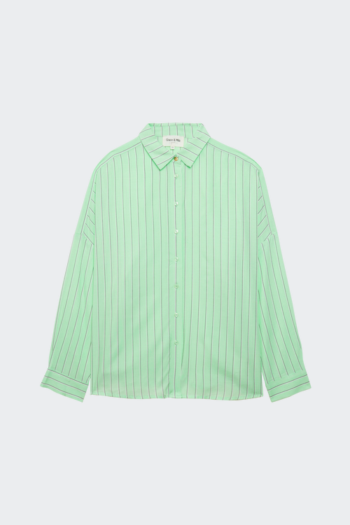 GRACE ET MILA chemise Vert