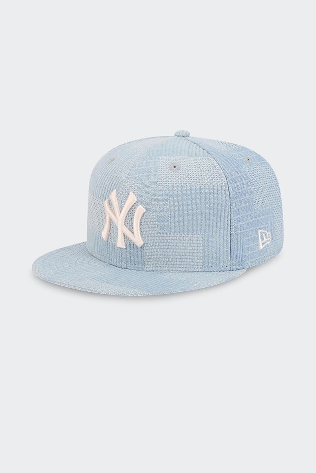 Cap Denim Patchwork Blue New Era Man Citadium