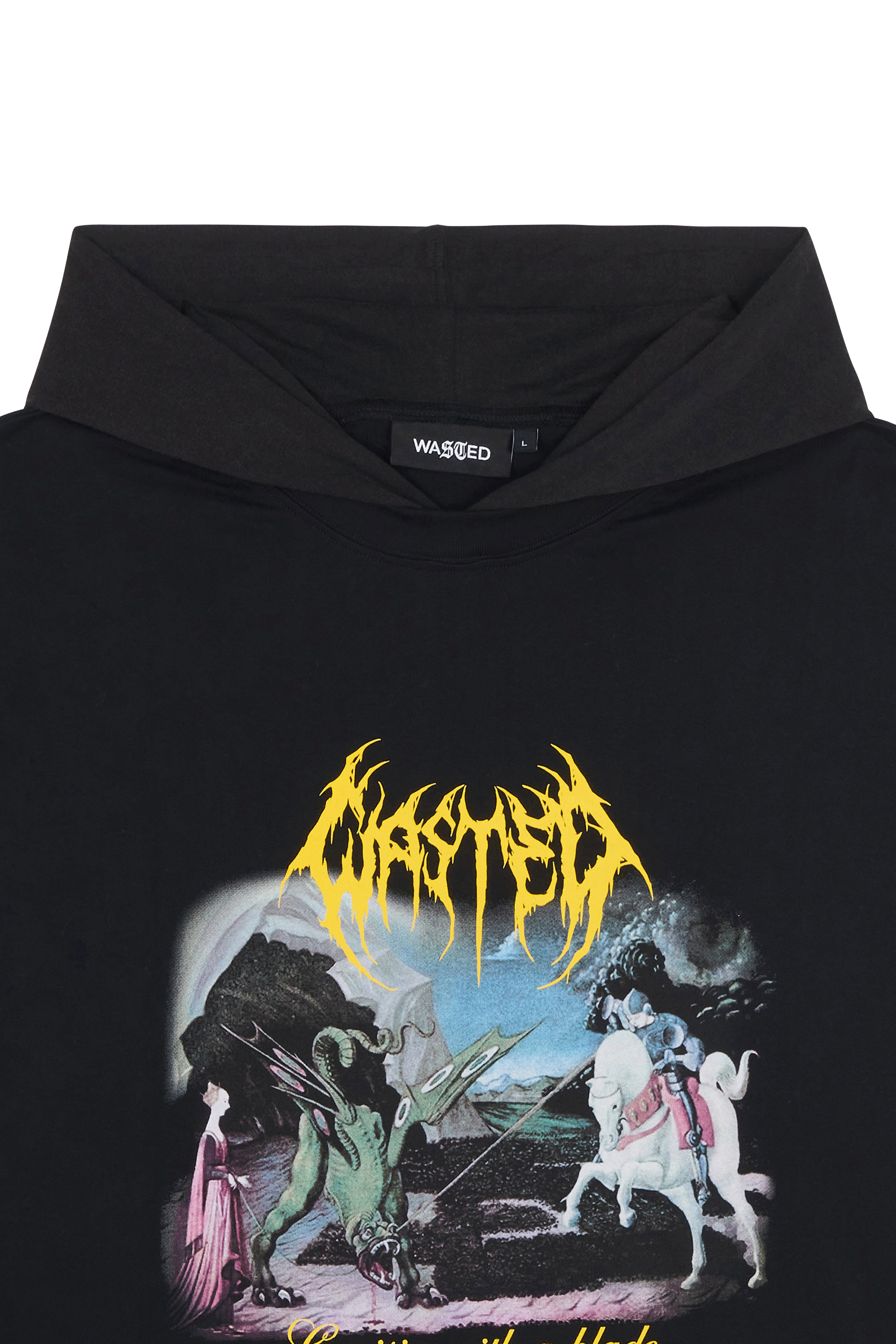 T-shirt | Noir WASTED Homme
