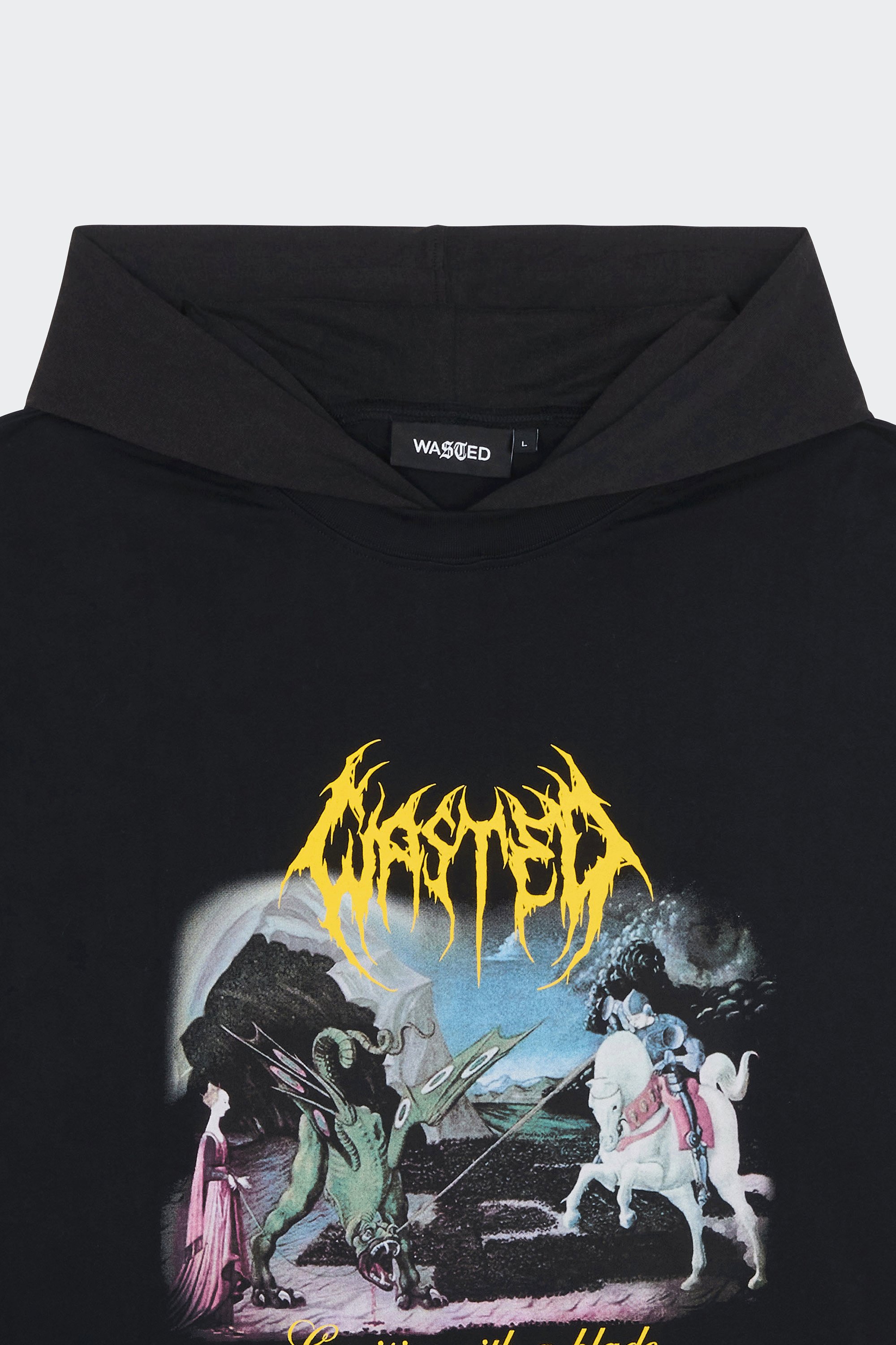 T-shirt | Noir by WASTED T-shirt Noir