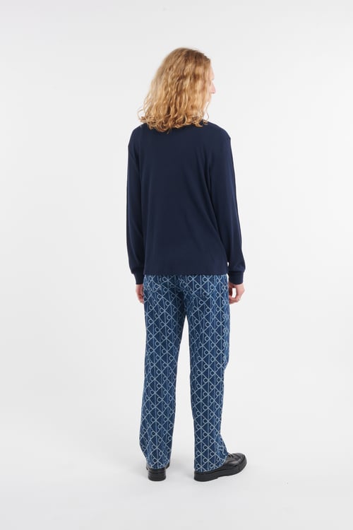 CALVIN KLEIN Pull Bleu