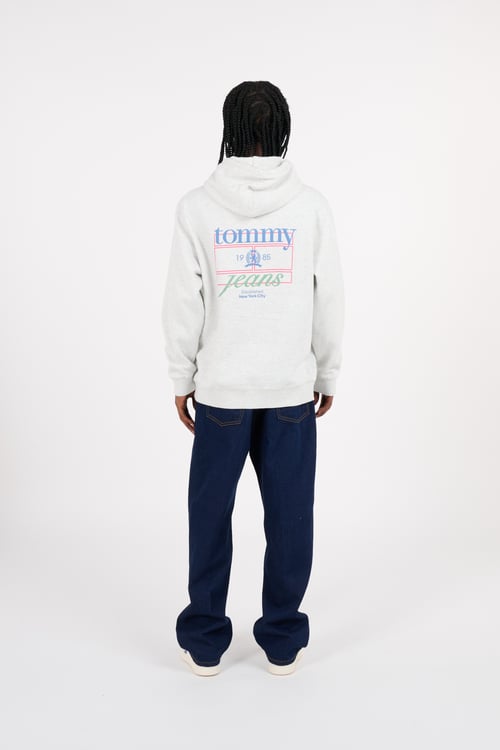 TOMMY JEANS Hoodie Grey