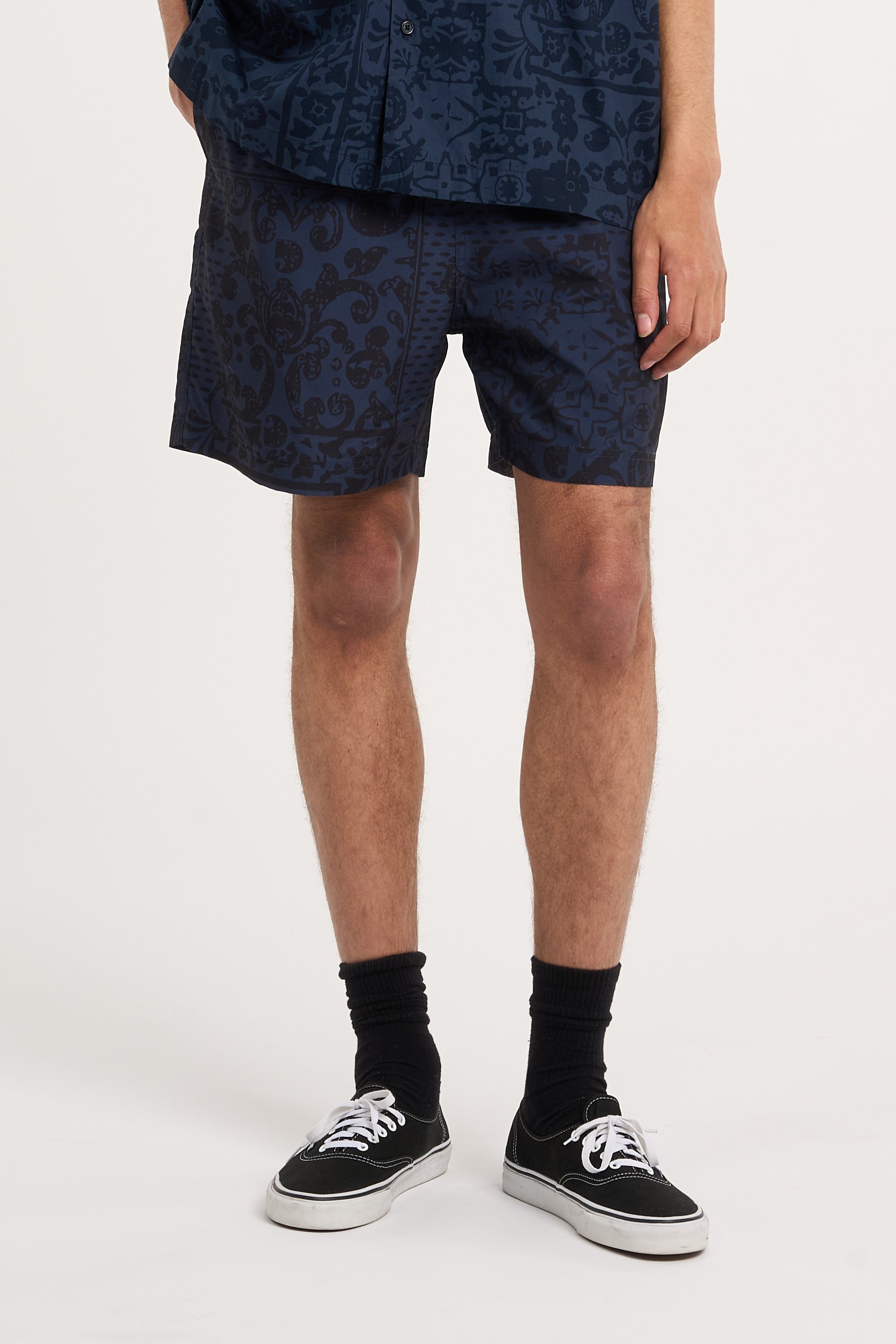 Short de bain Bleu
