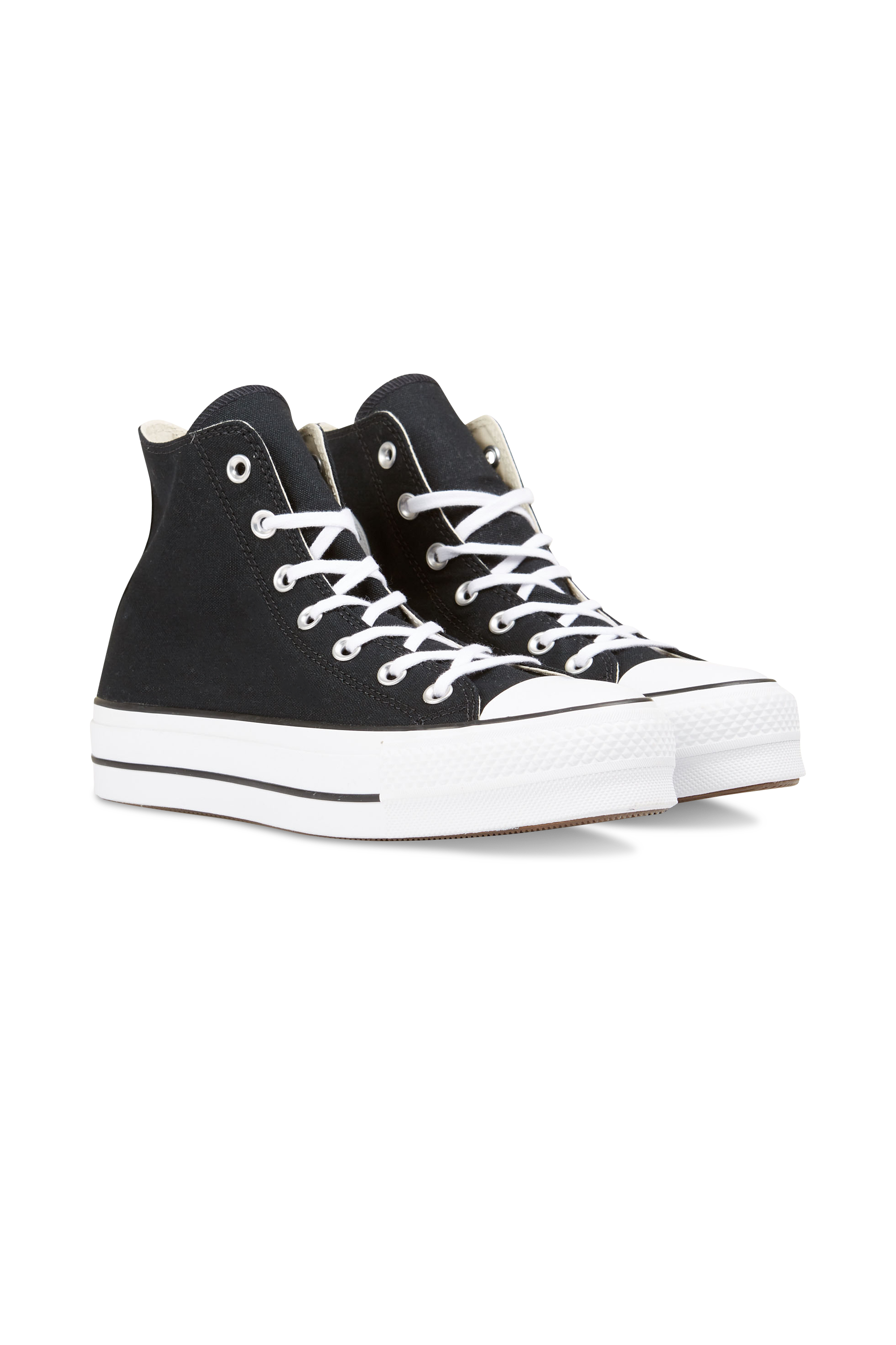 High-top sneakers Black