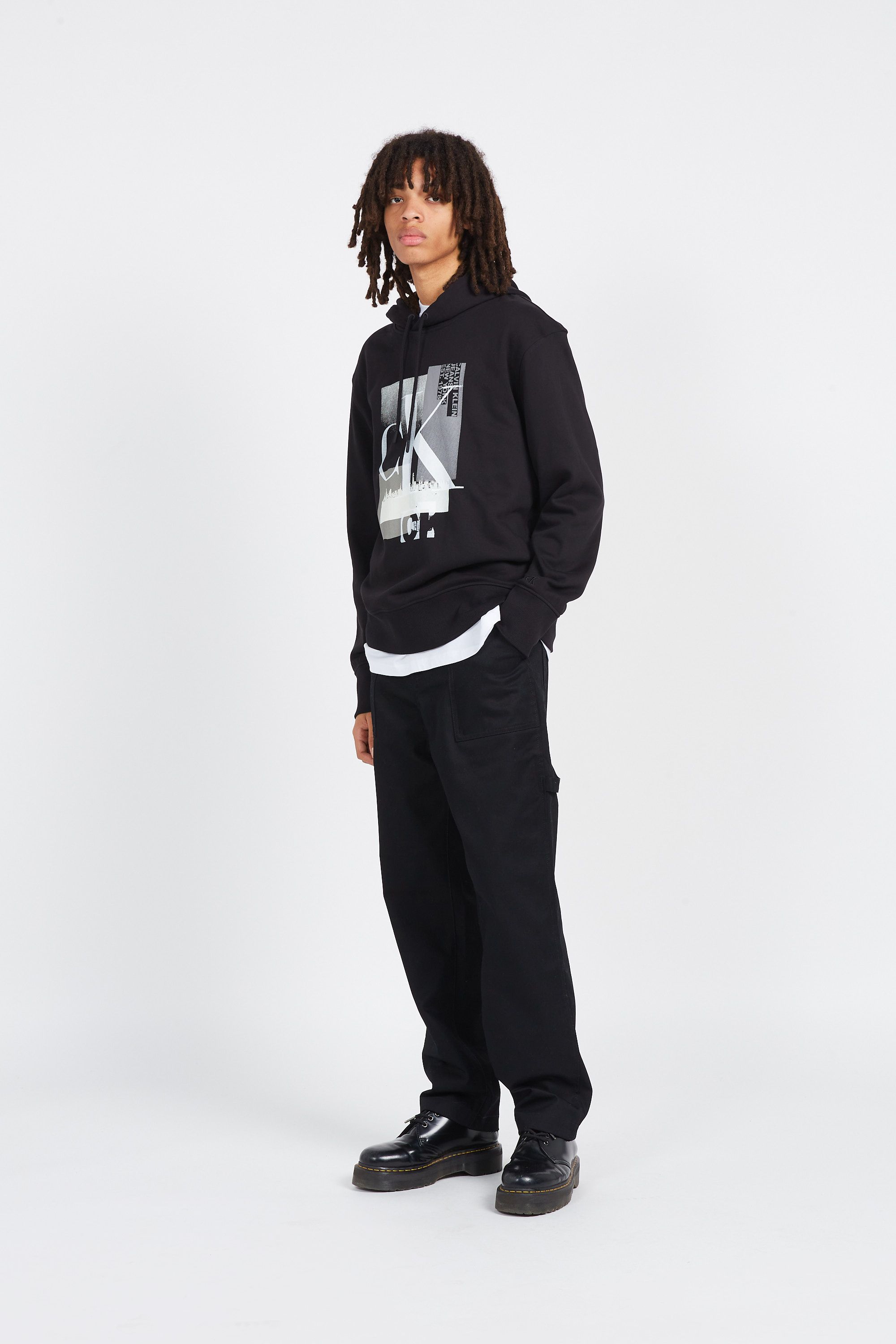 Sweat Noir Calvin Klein Jeans Homme Citadium