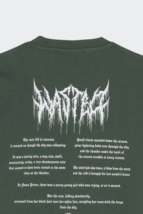 WASTED T-shirt  Vert
