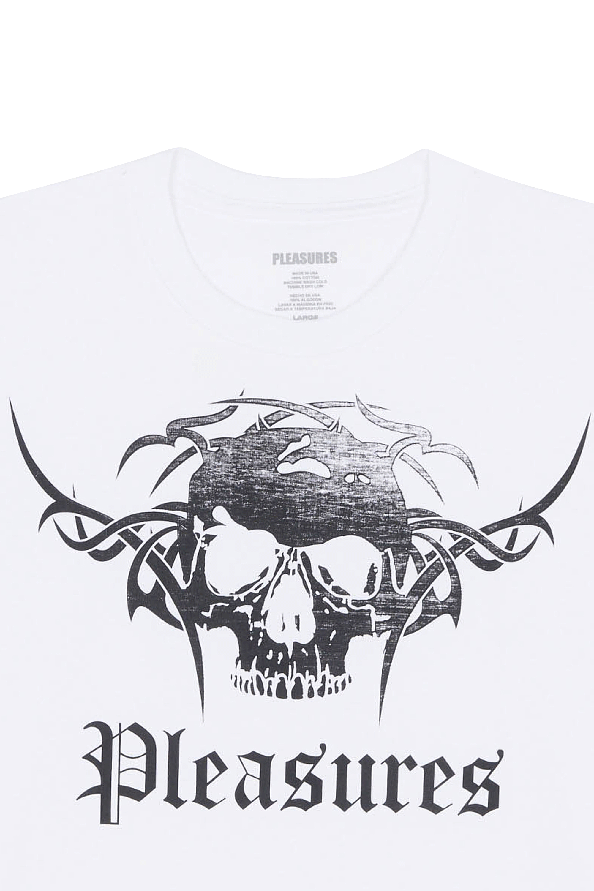 Regular-fit round-neck cotton T-shirt White
