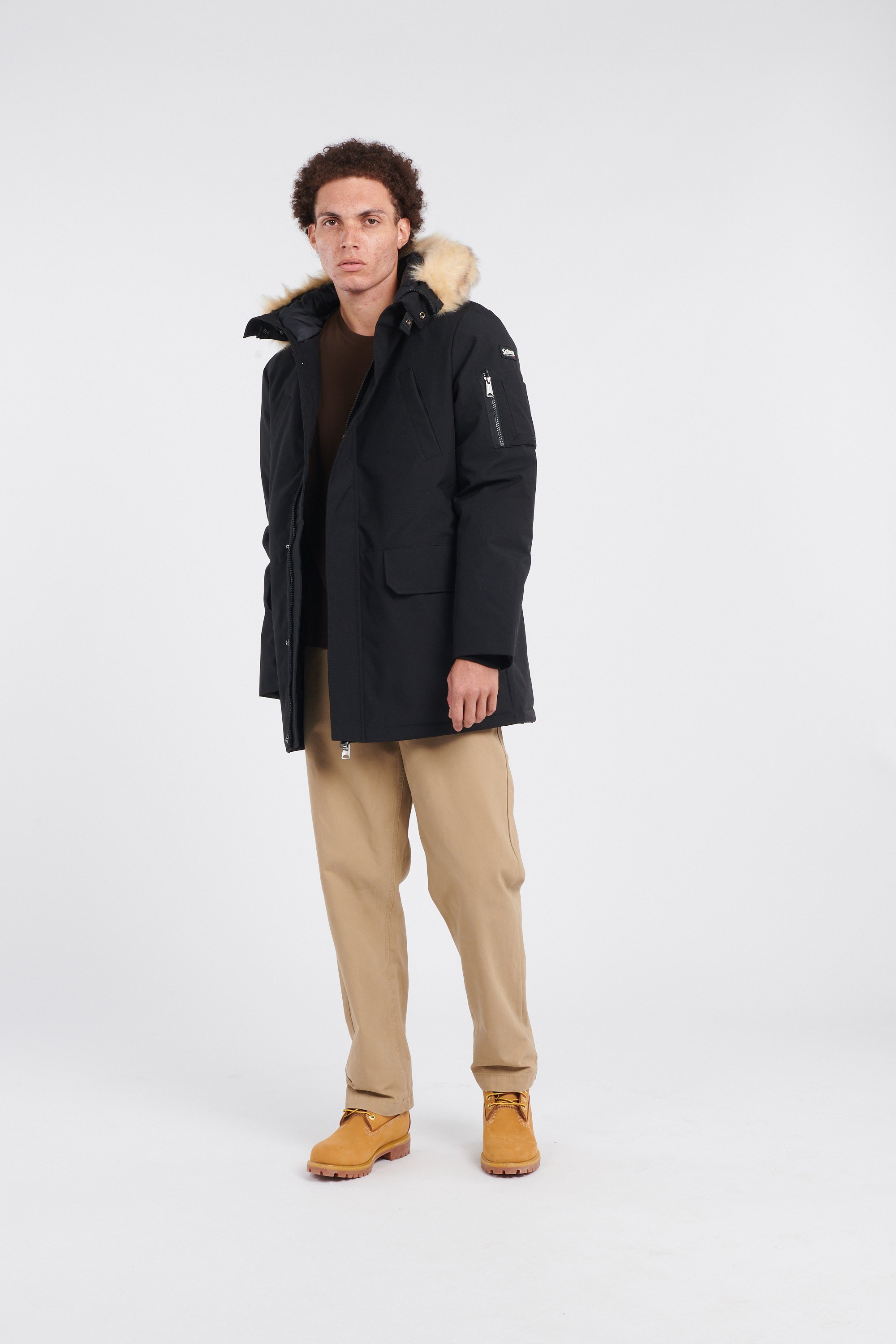 Parka | Black by SCHOTT Parka Black