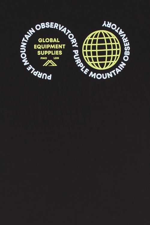 PURPLE MOUNTAIN OBSERVATORY T-shirt Noir