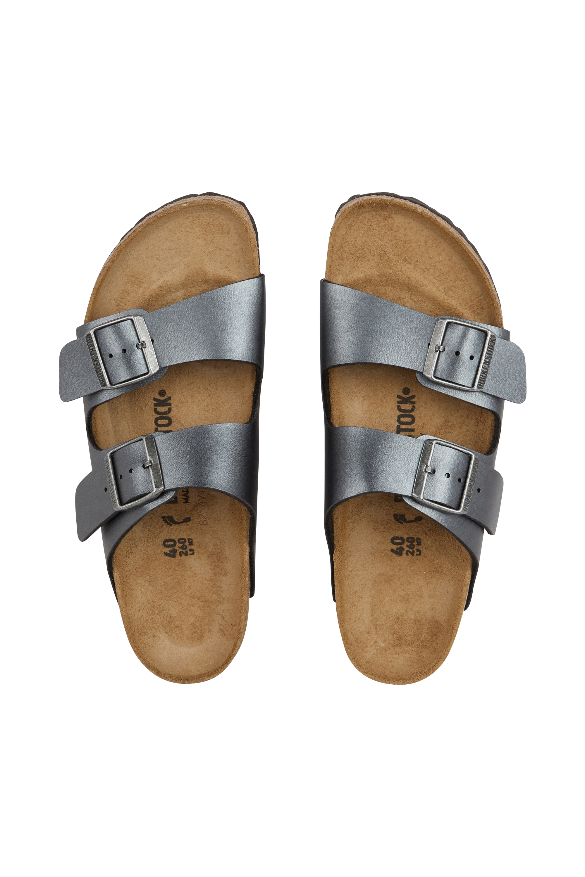 Flat furry sheepskin sandals Black