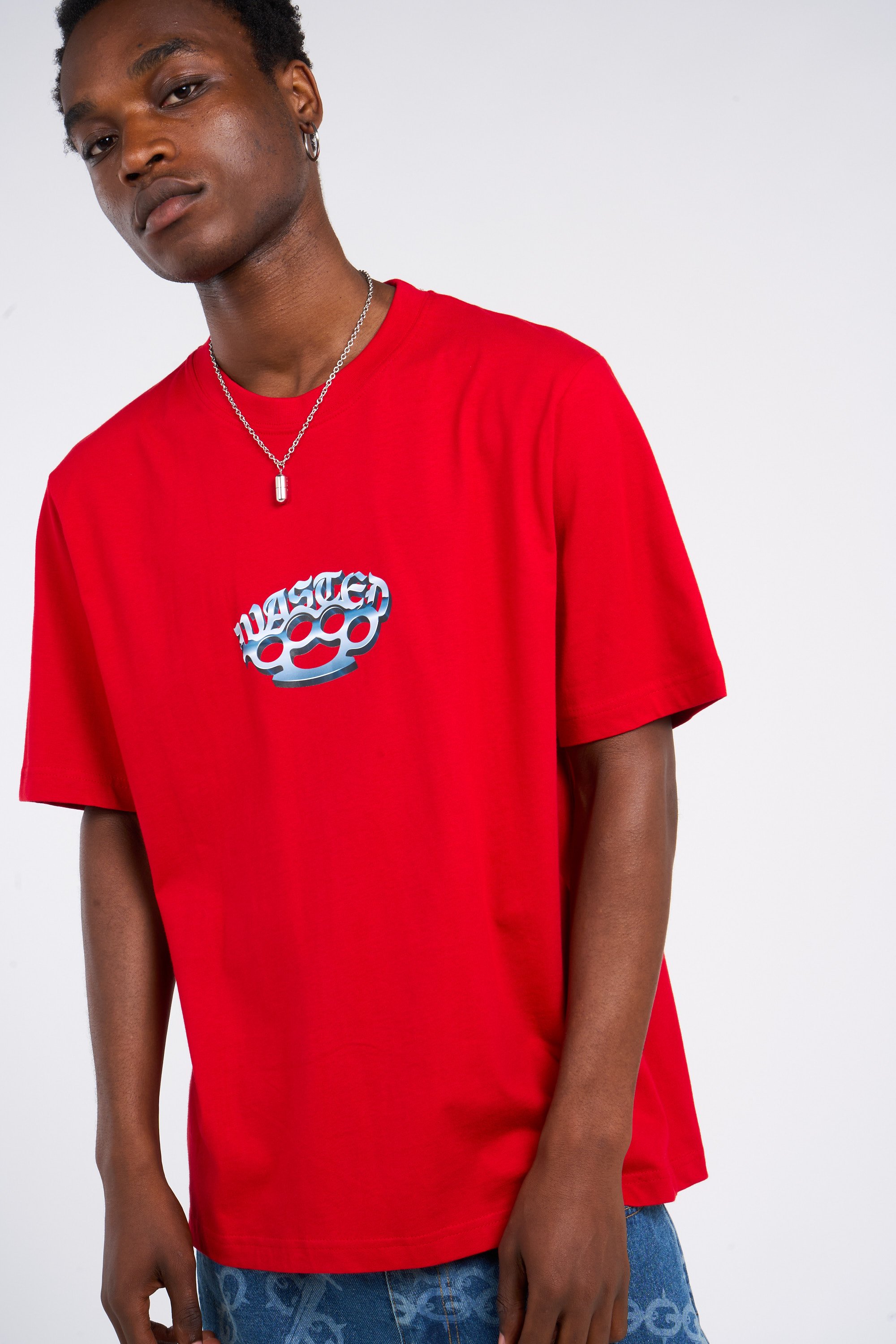T-shirt | Rouge by WASTED T-shirt Rouge