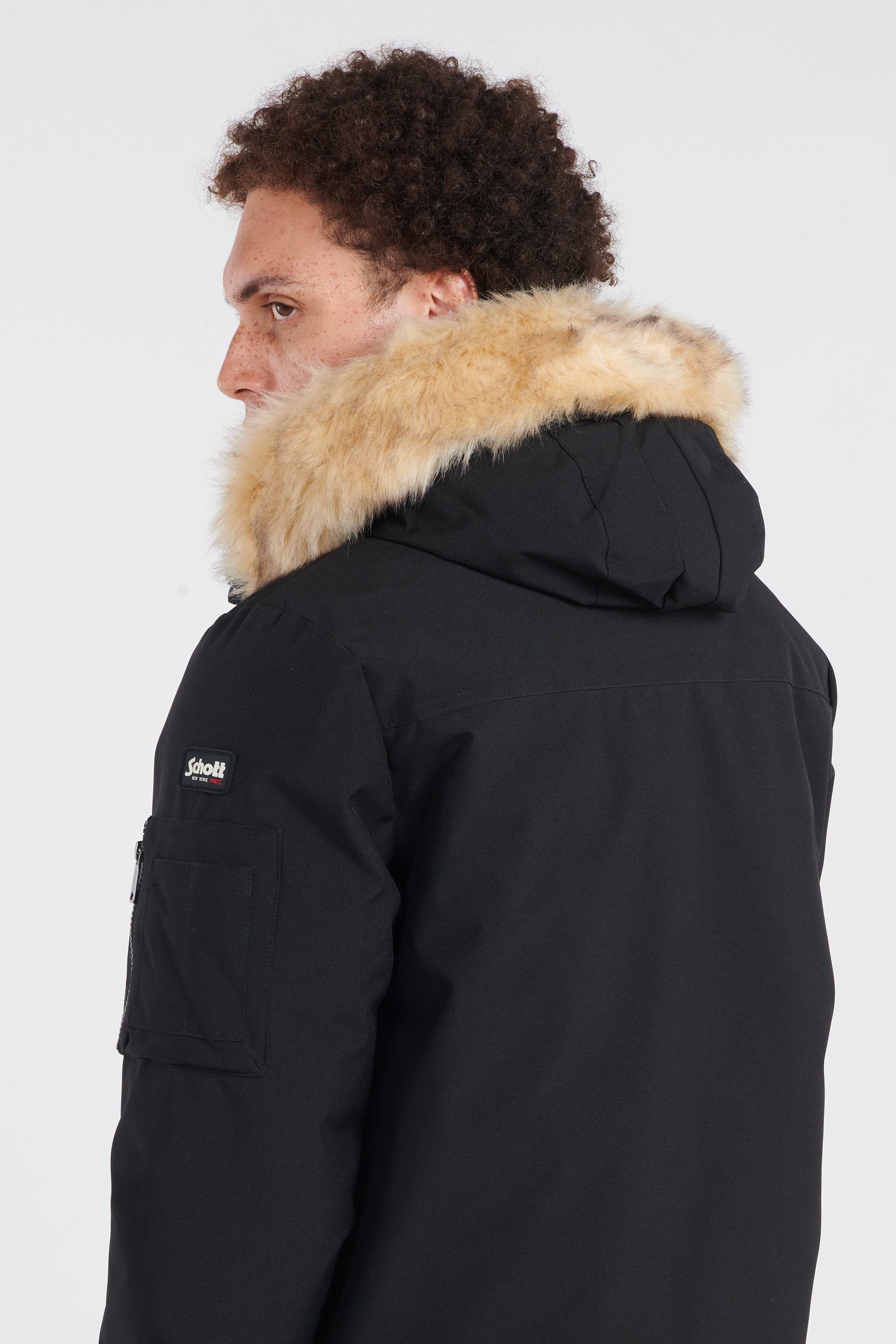 Parka | Black by SCHOTT Parka Black
