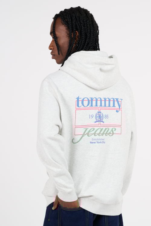 TOMMY JEANS Hoodie Grey
