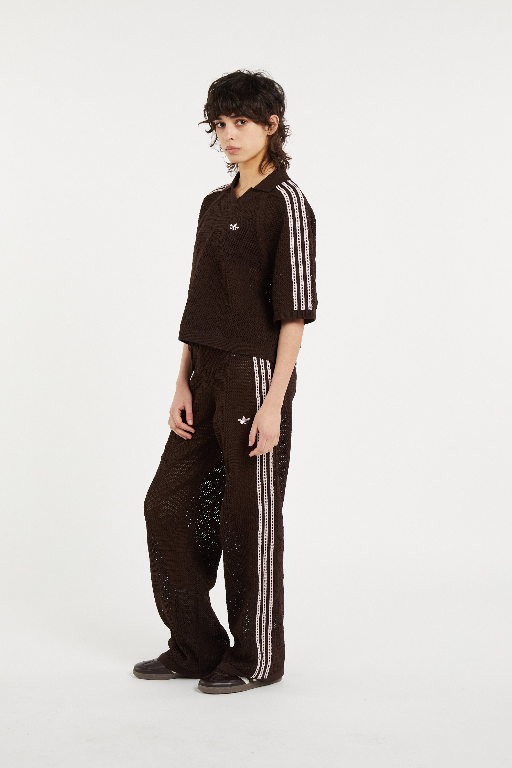 Pantalon de survêtement  ADIDAS Marron