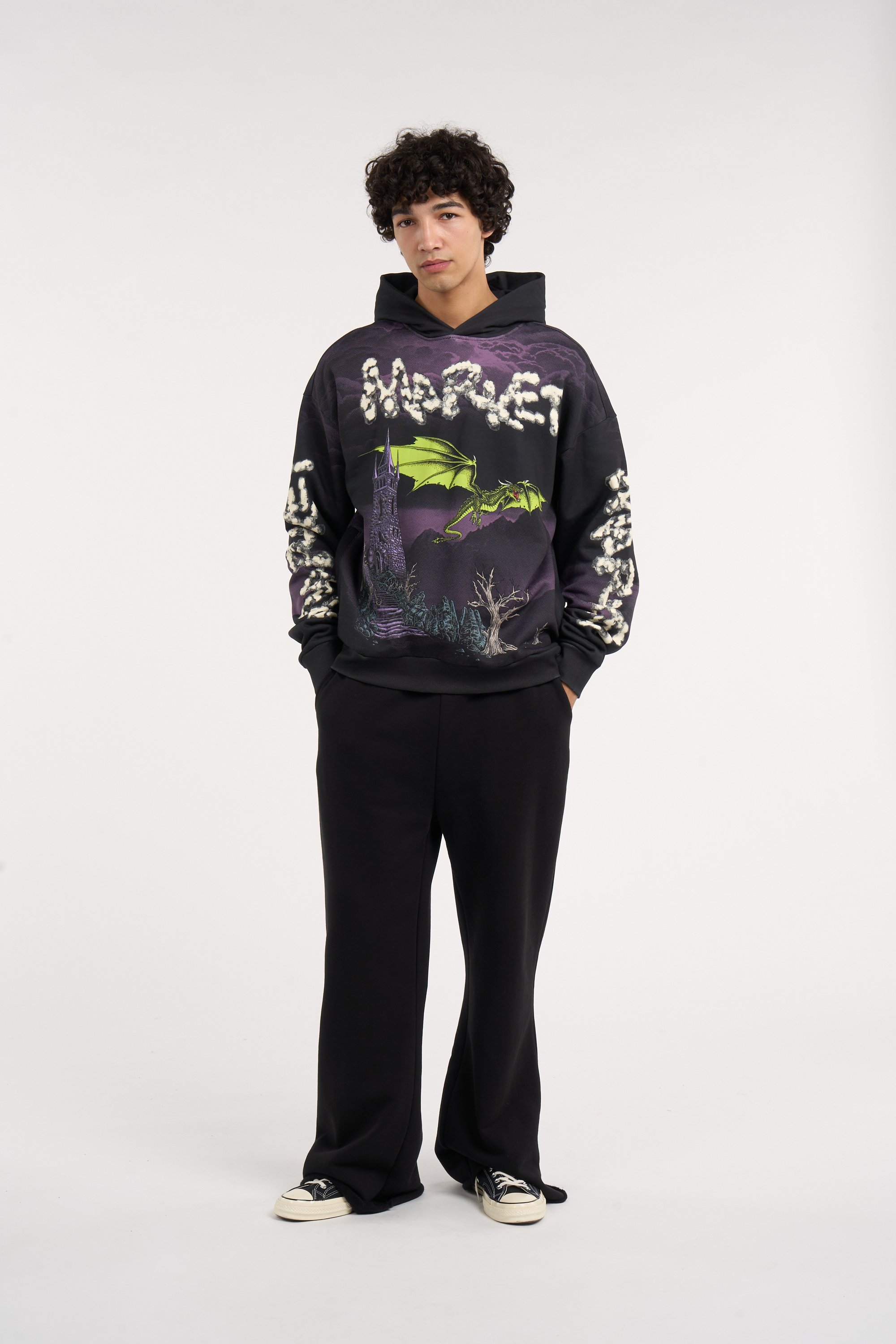 Hoodie | Multicolore MARKET Homme