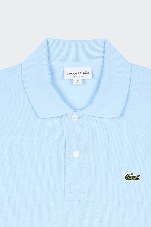 Polo lacoste sales homme bleu ciel