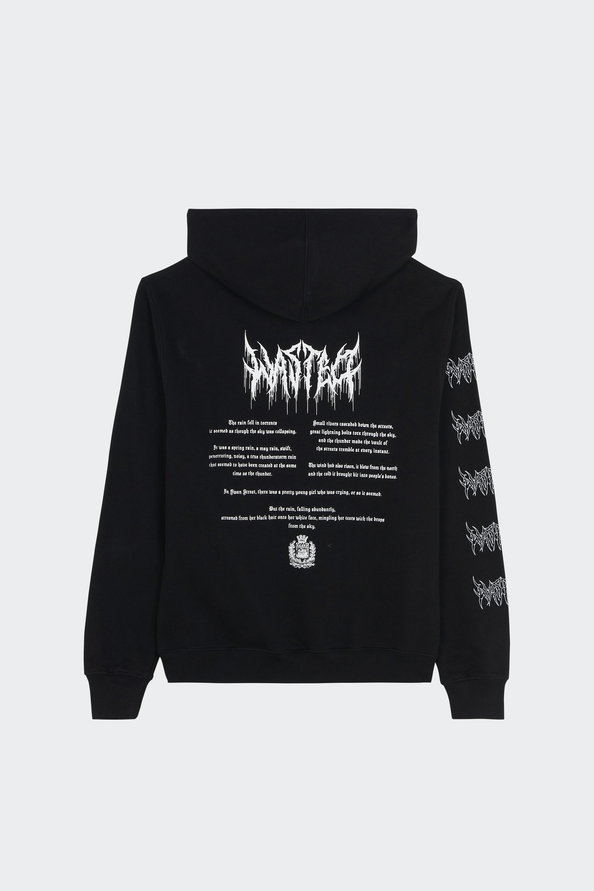 Hoodie | Black by WASTED Hoodie Black
