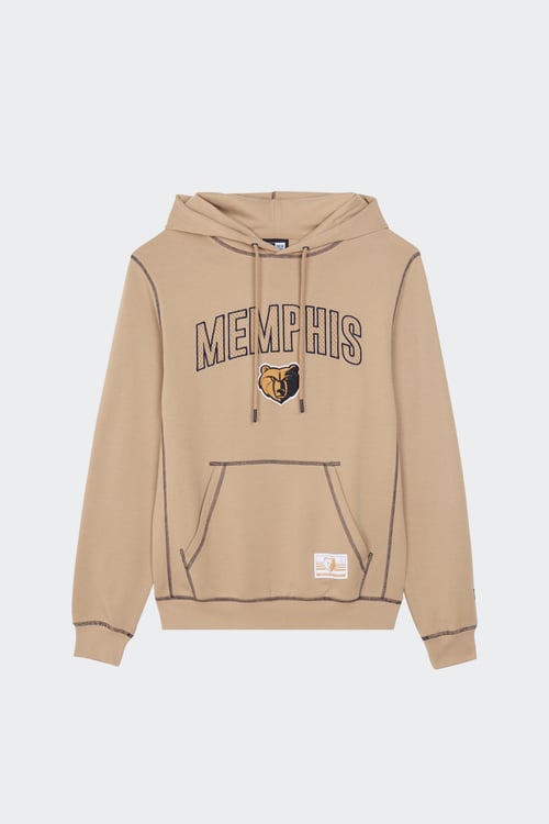NEW ERA Hoodie Beige
