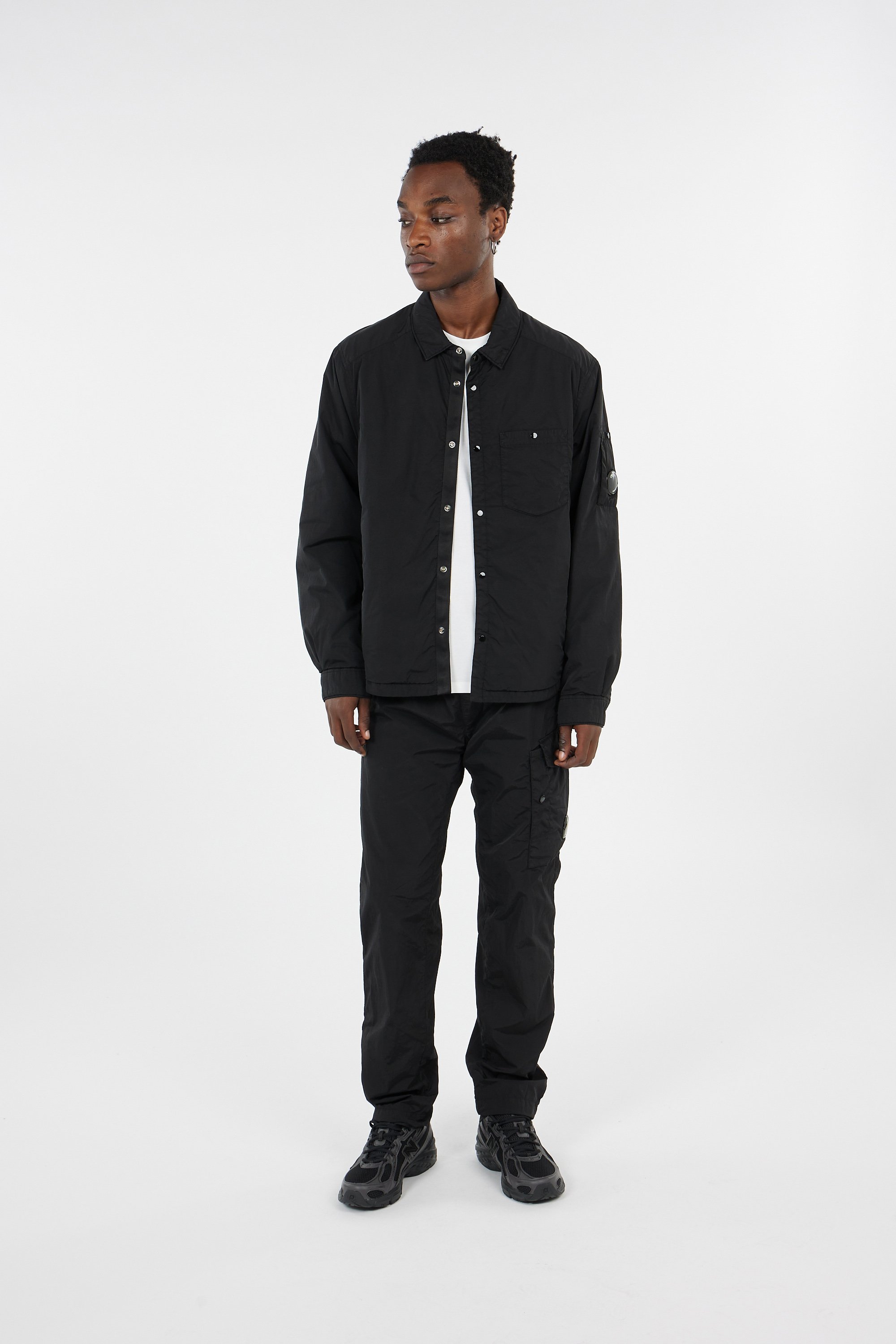 Overshirt | Black by C.P. COMPANY Overshirt Black