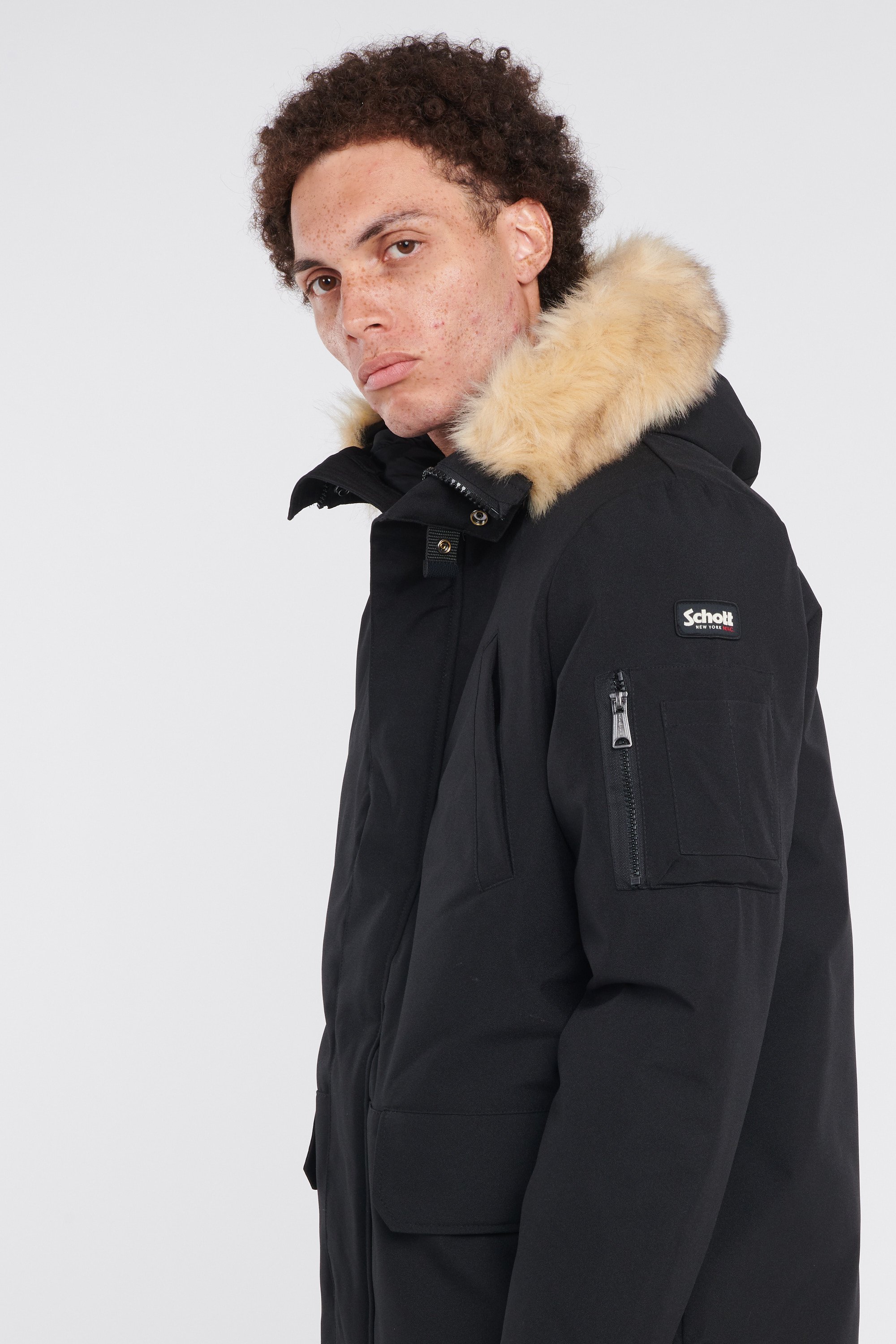 Parka | Black by SCHOTT Parka Black