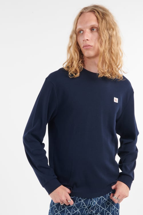 CALVIN KLEIN Pull Bleu