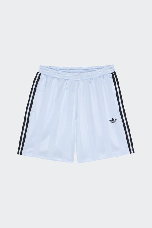 Short large à rayures - Taille XL Bleu