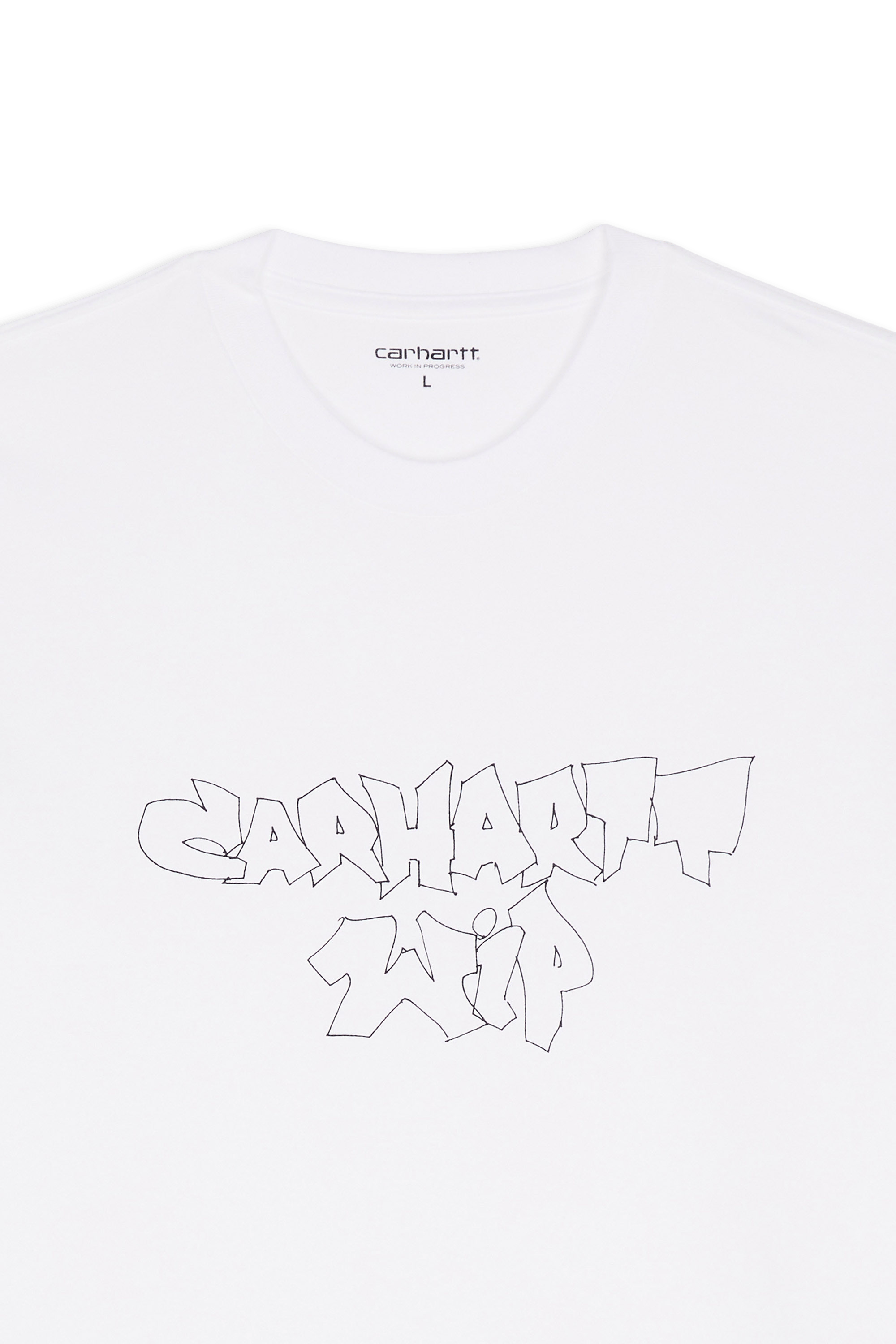 Regular-fit round-neck cotton T-shirt | White CARHARTT WIP Men