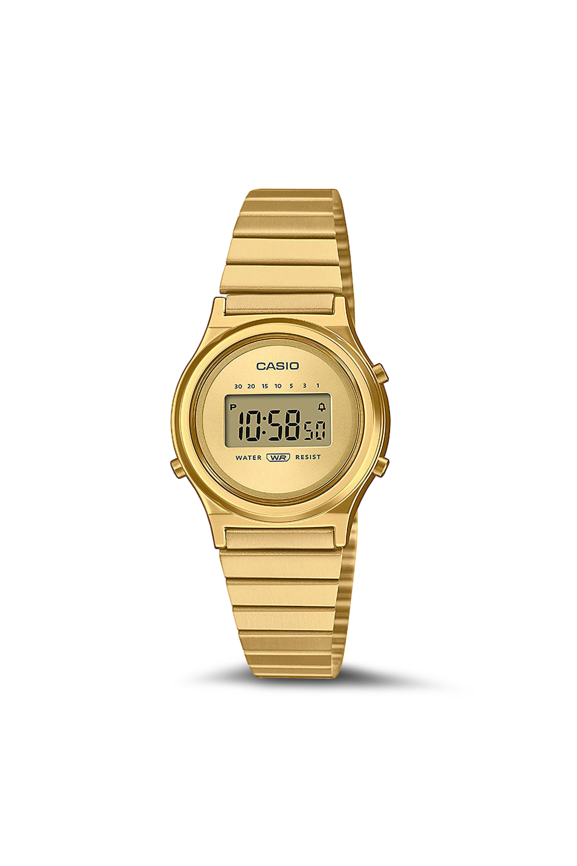 Auto-Illuminator resin watch CASIO VINTAGE Golden