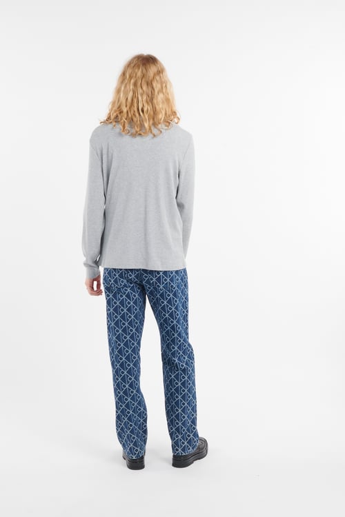 CALVIN KLEIN Pull Gris