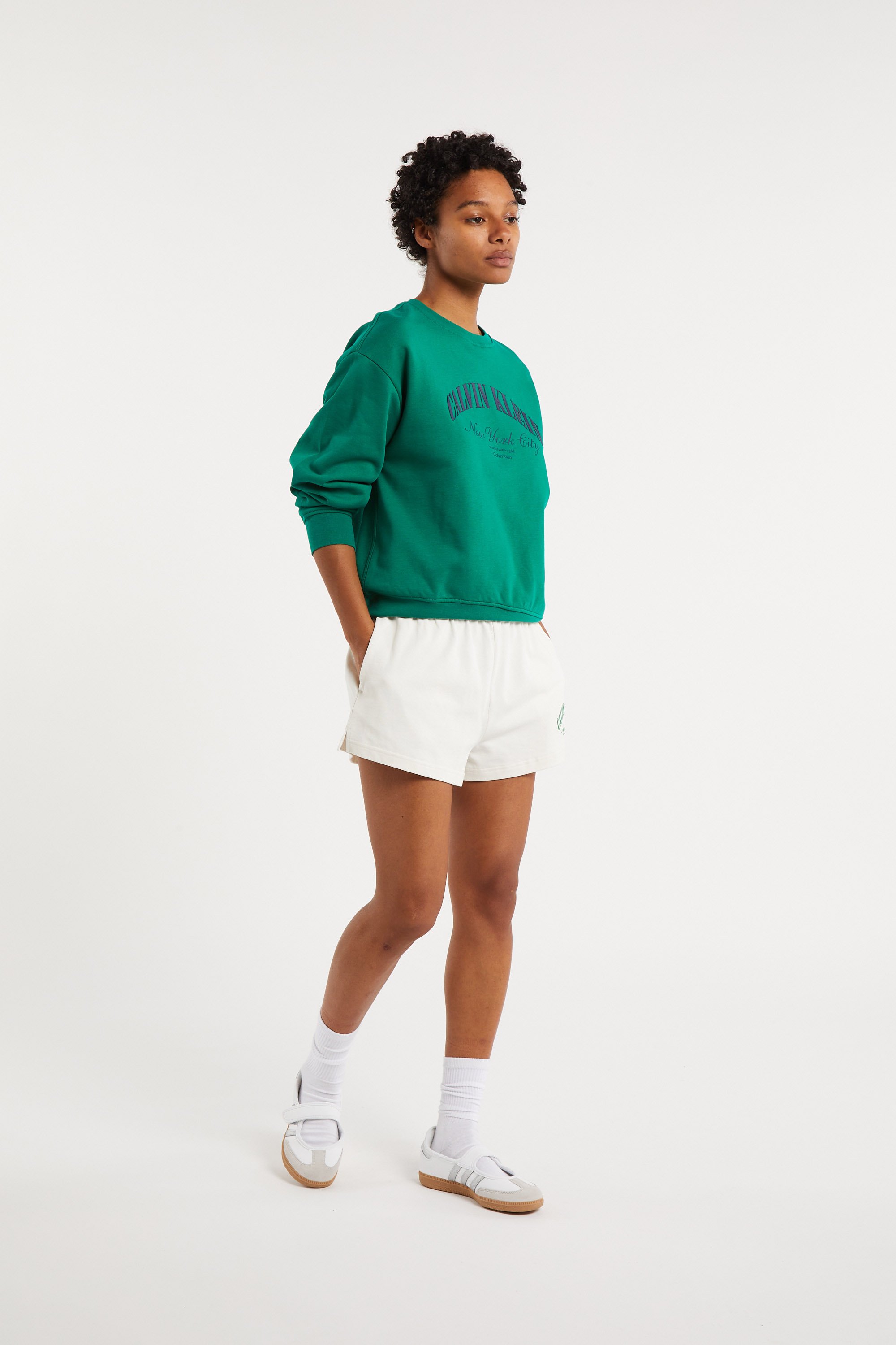 Sweatshirt CALVIN KLEIN Vert