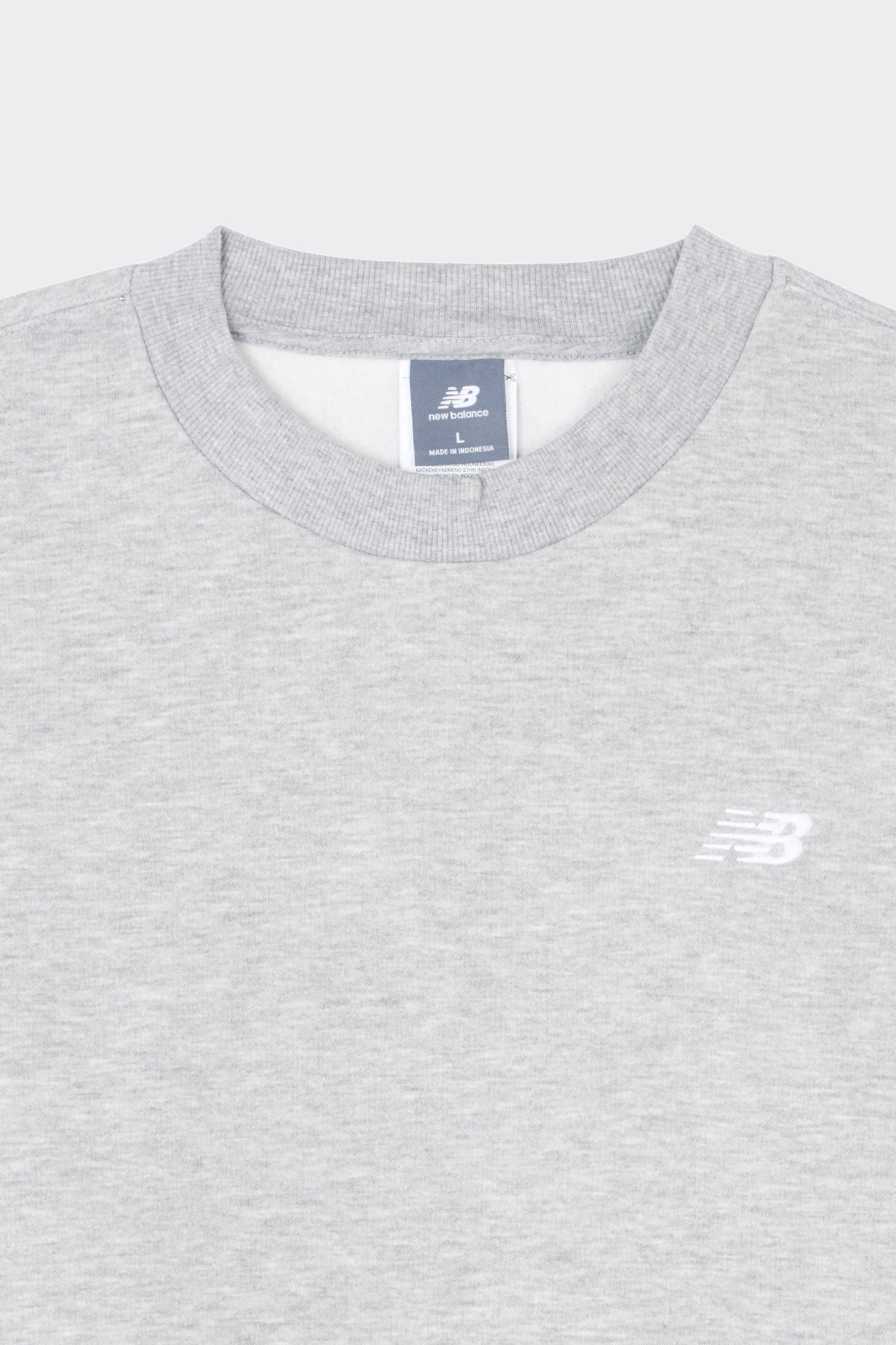 Sweatshirt  | Gris by NEW BALANCE Sweatshirt  Gris
