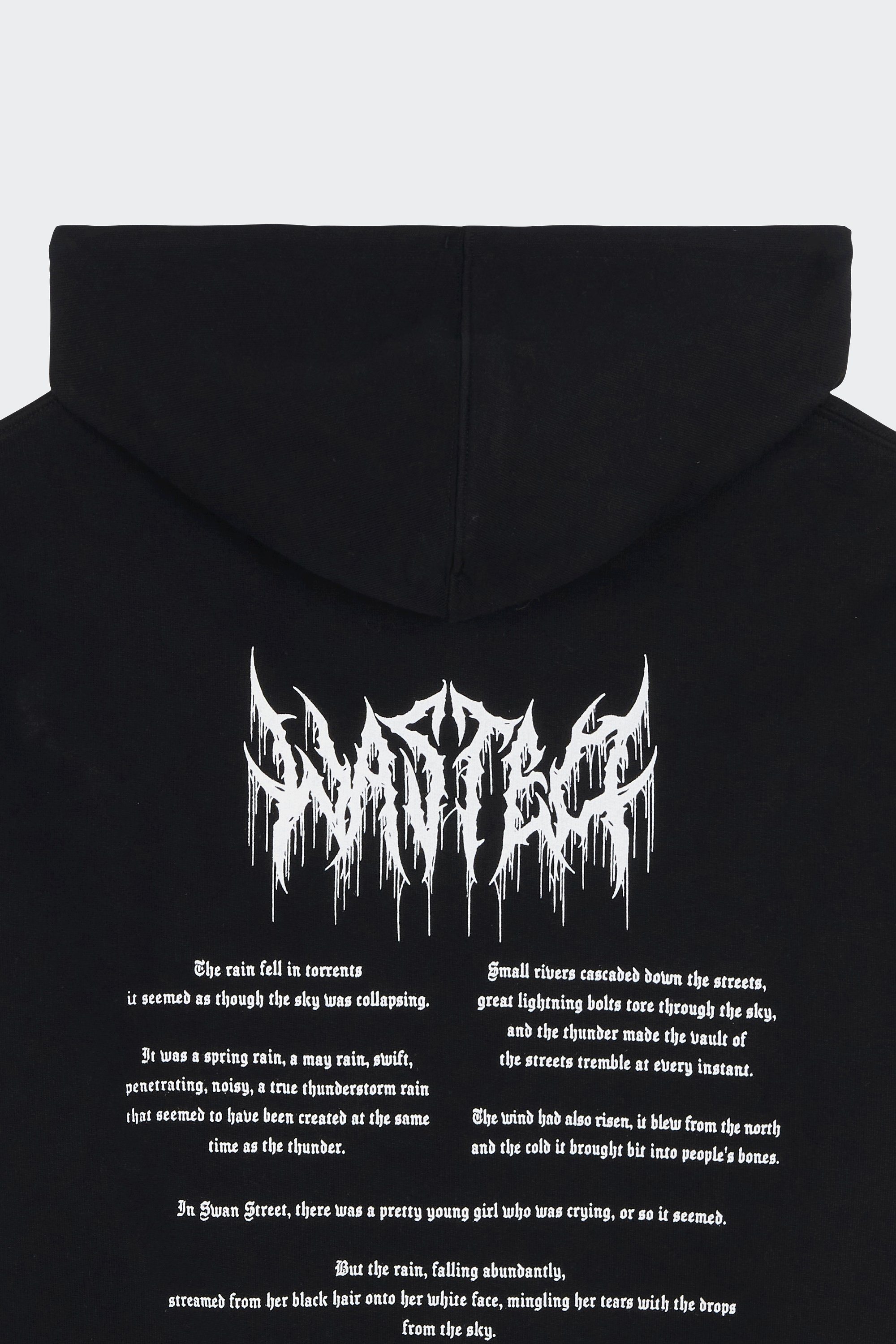 Hoodie | Black by WASTED Hoodie Black