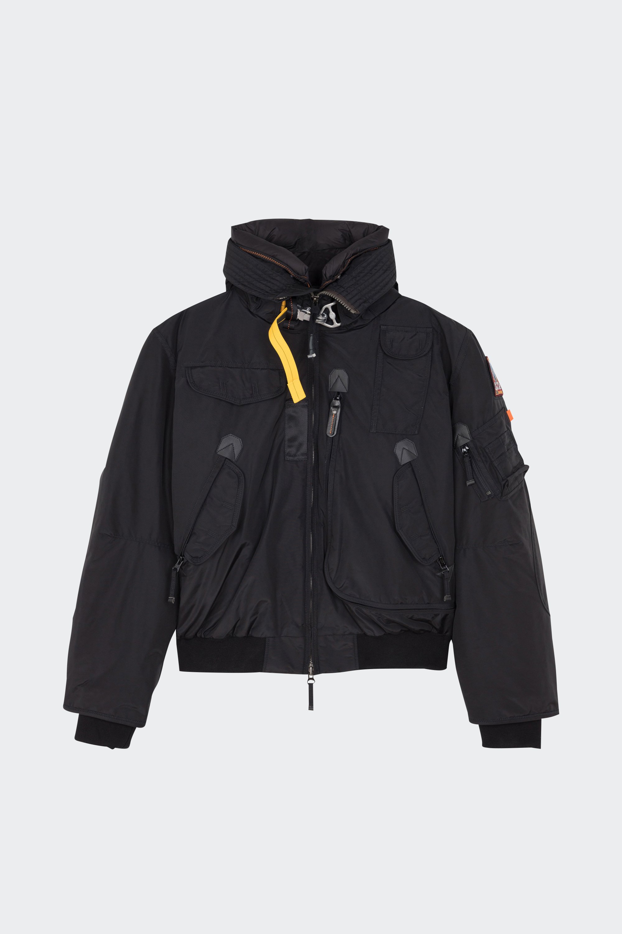 Lightweight quilted padded jacket with high neck | Black by PARAJUMPERS Lightweight quilted padded jacket with high neck Black