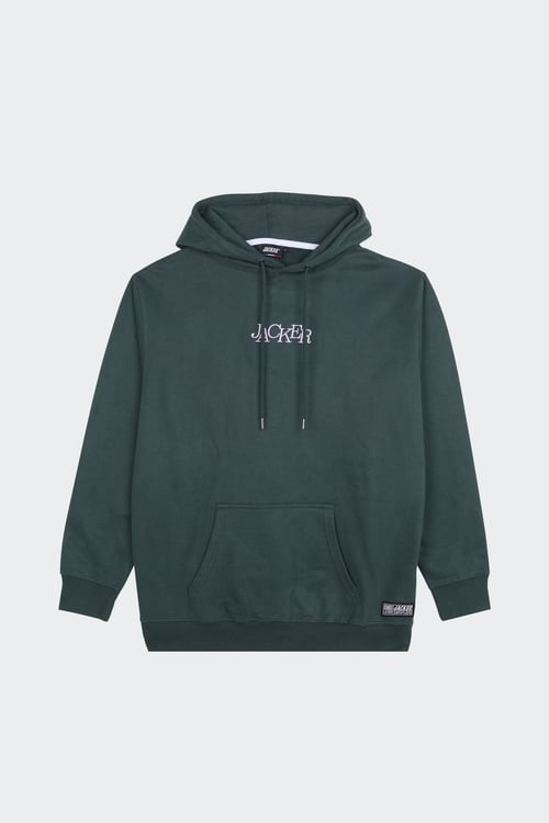 JACKER Hoodie Vert