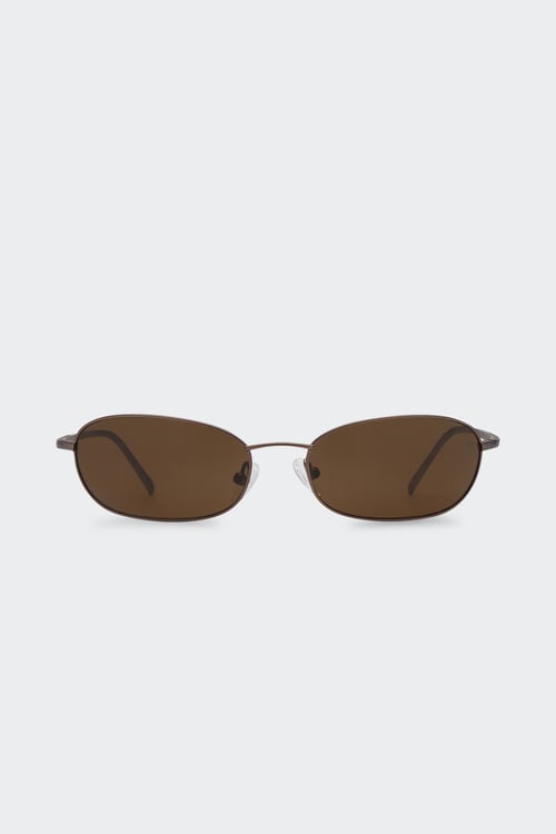A.KJAERBEDE Lunettes de soleil Marron