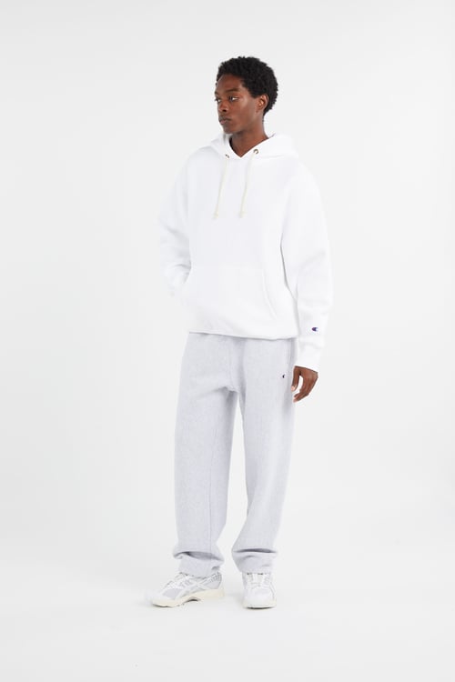 CHAMPION Hoodie Blanc
