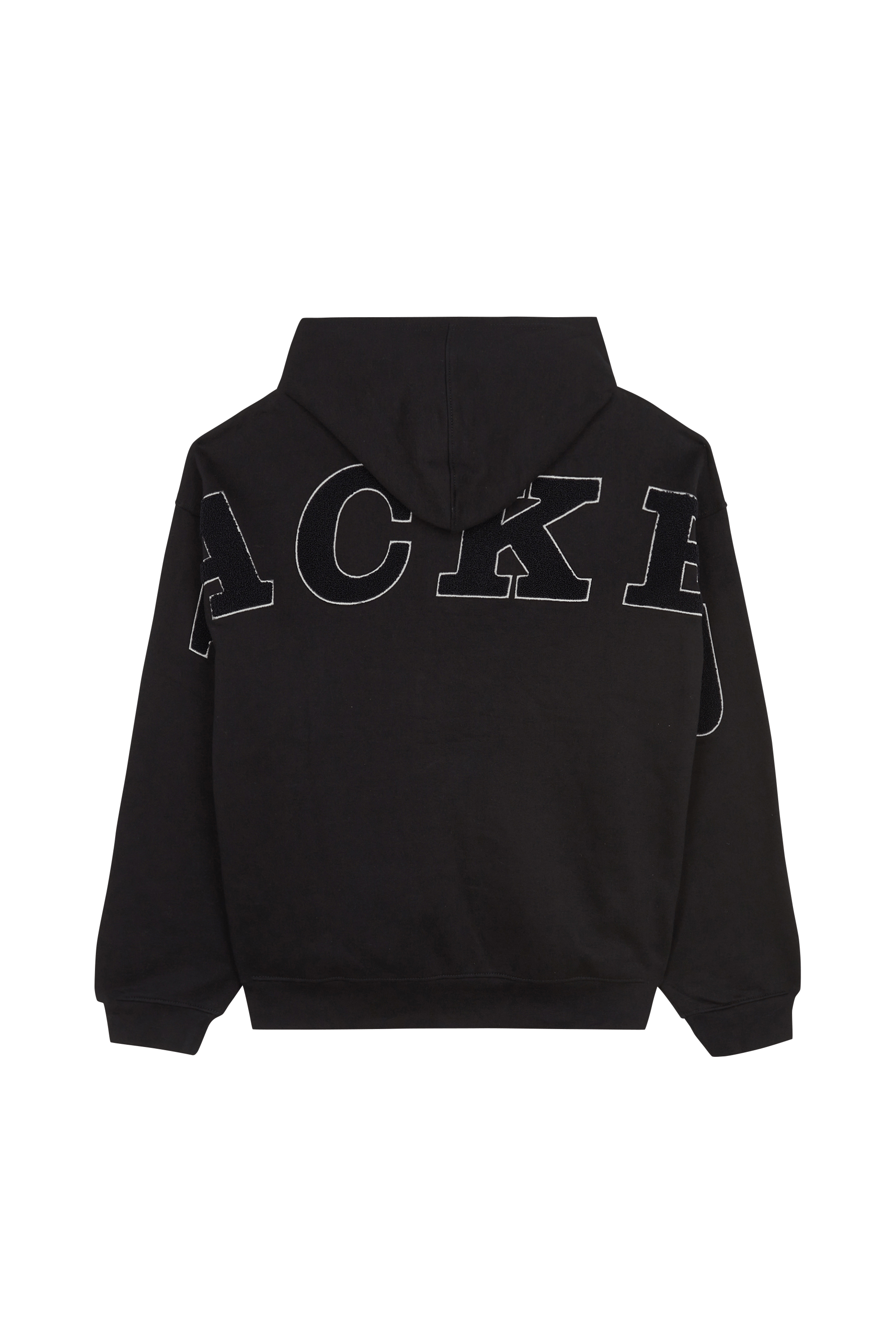 Gilet oversize col rond en coton | Black JACKER Men