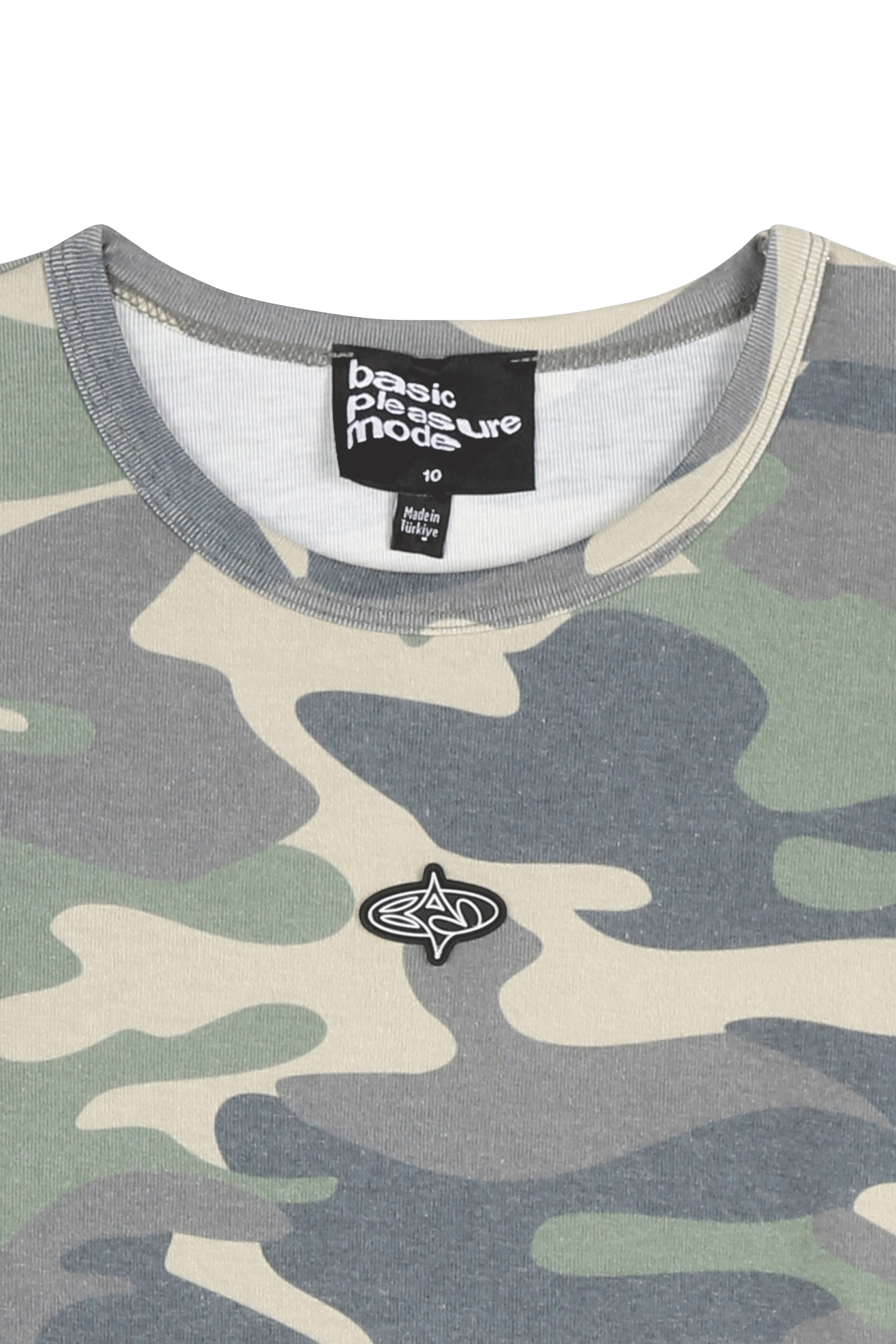 t-shirt BASIC PLEASURE MODE Vert